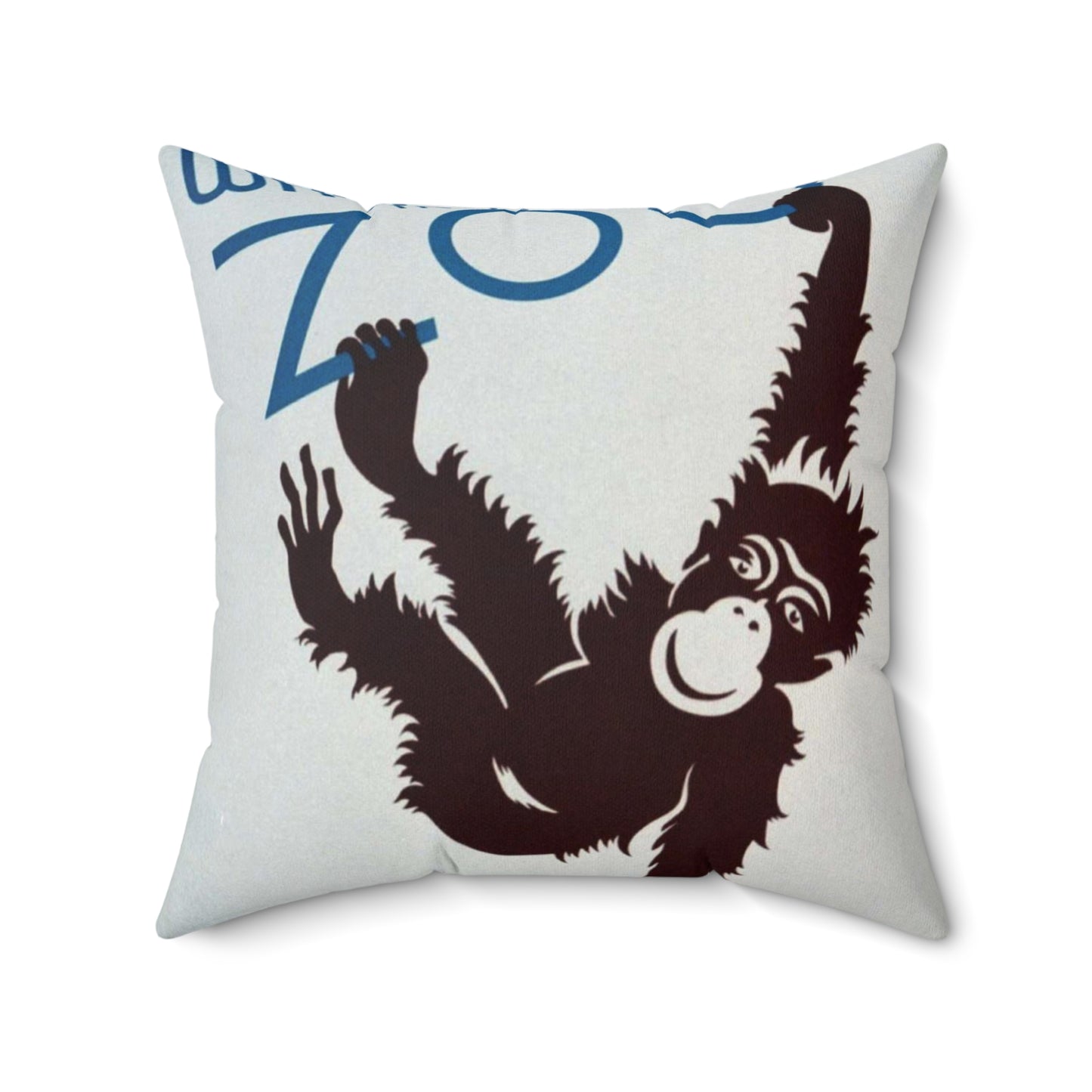 Who's who in the zoo Illustrated natural history prepared by the WPA Federal Writers Project : On sale at all book stores, zoos, and museums. Decorative Accent Square Pillow