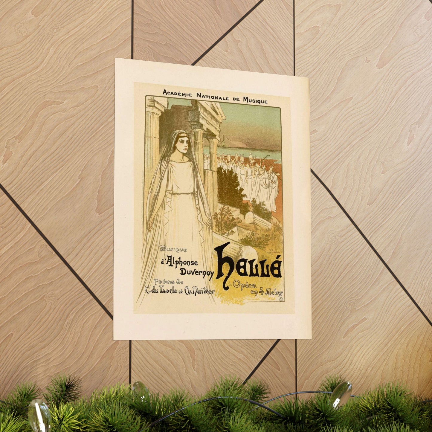 Maîtres de l'affiche V 1 - Pl 34 - Steinlen High Quality Matte Wall Art Poster for Home, Office, Classroom