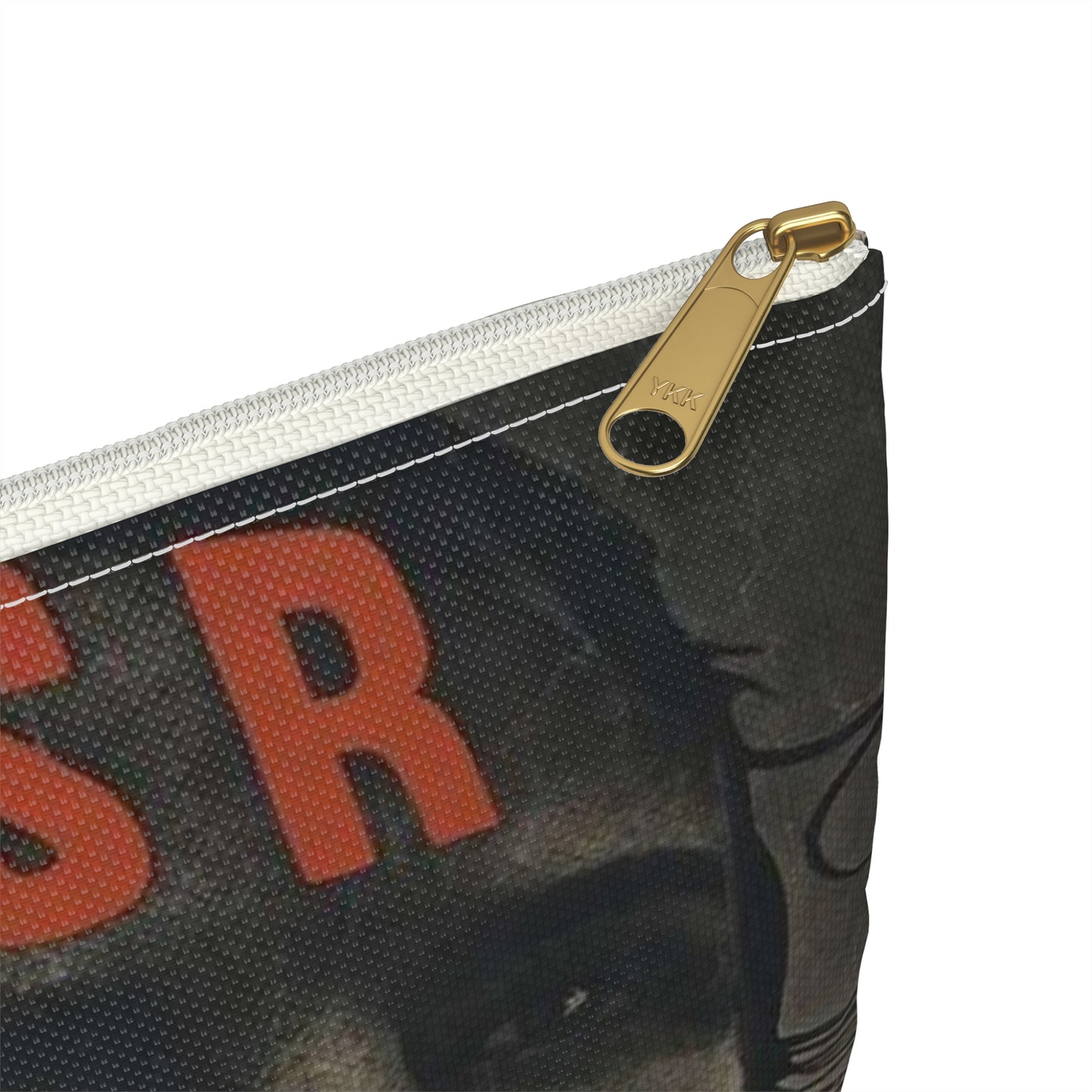 Artwork by El Lissitzky c1930 - Art Deco public domain image Large Organizer Pouch with Black Zipper