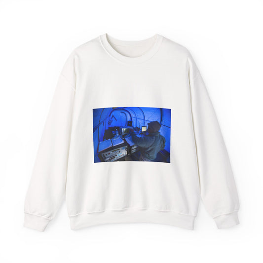 U.S. Air Force Staff Sgt. Titus Poulose of the 263rd White Heavy Blend Adult Crew Neck SweatShirt