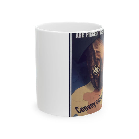 "Bits of careless talk are pieced together by the enemy" - NARA - 513972 Beautiful Novelty Ceramic Coffee Mug 11oz