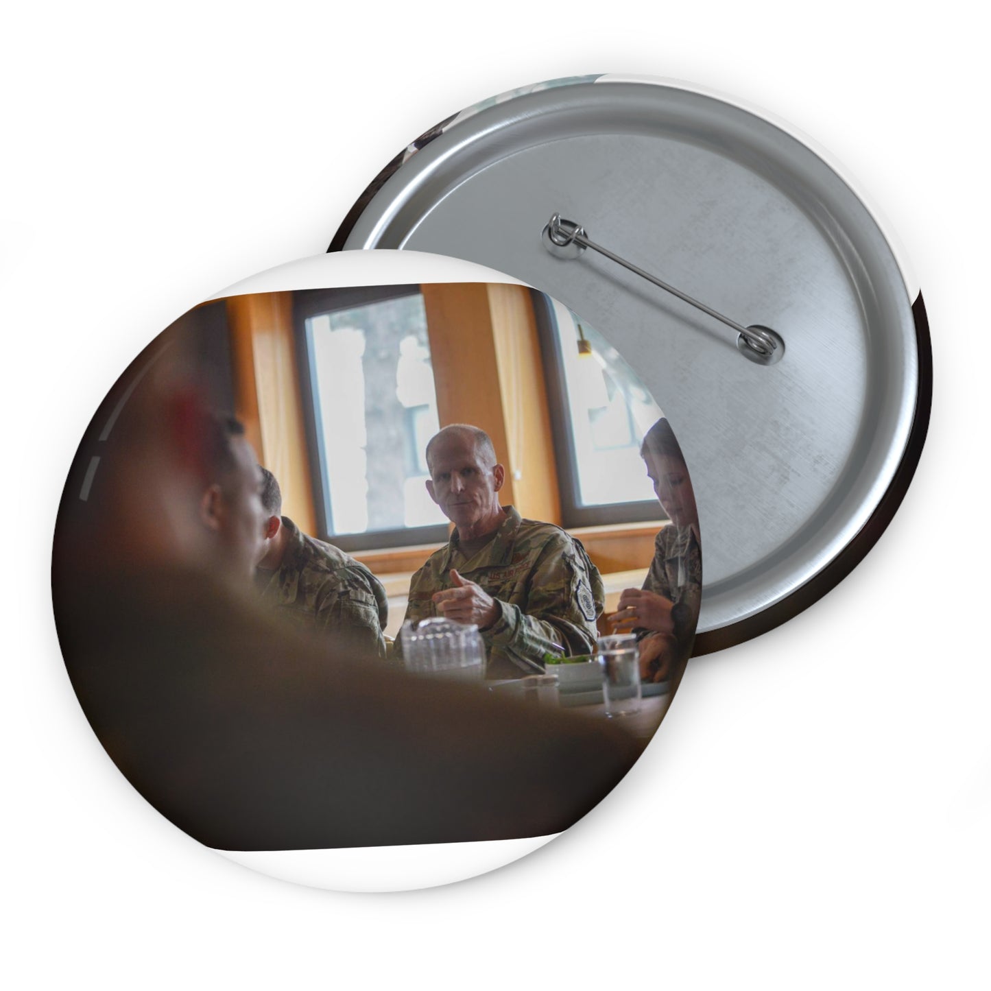 U.S. Air Force Gen. Stephen W. Wilson, Vice Chief of Pin Buttons with Crisp Design