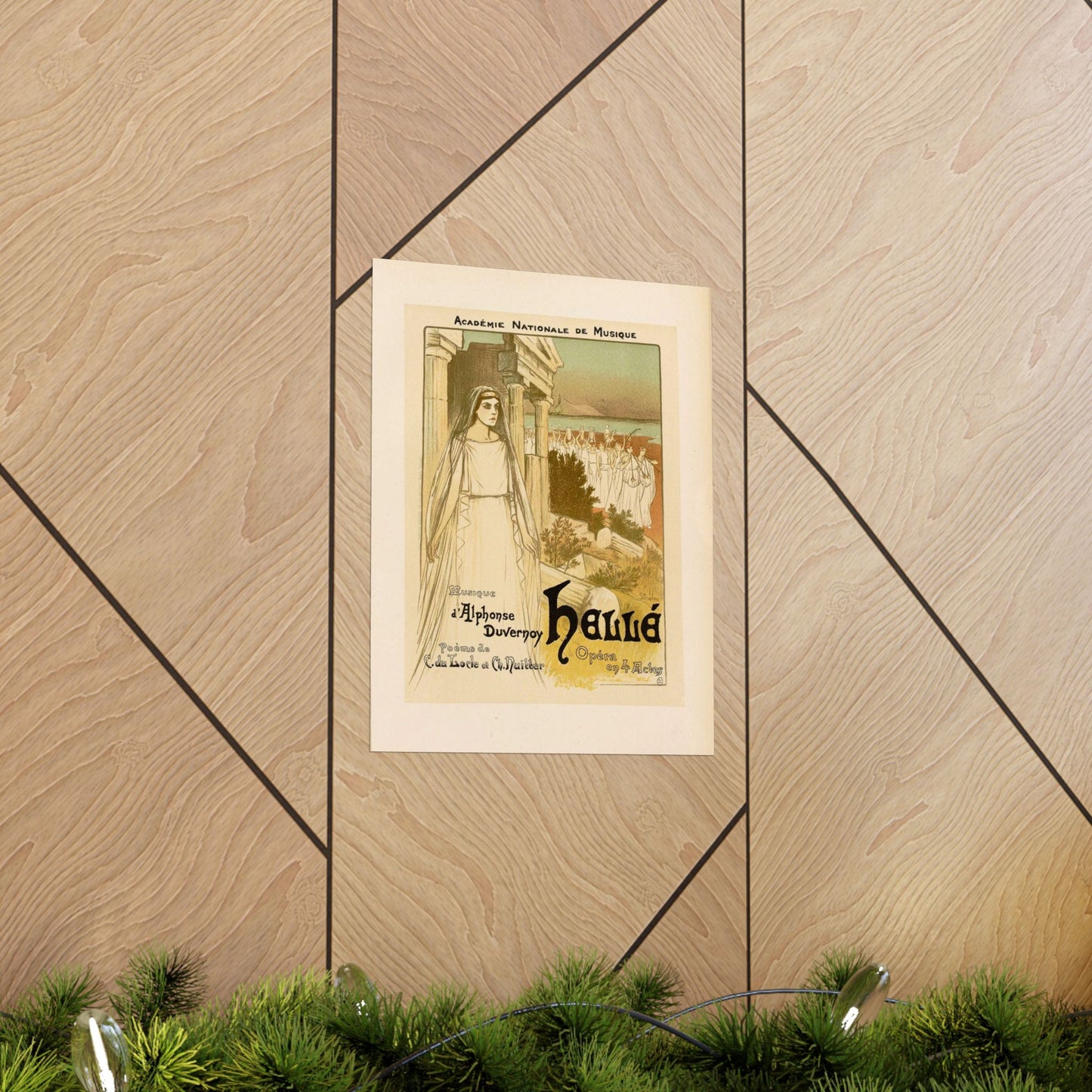 Maîtres de l'affiche V 1 - Pl 34 - Steinlen High Quality Matte Wall Art Poster for Home, Office, Classroom