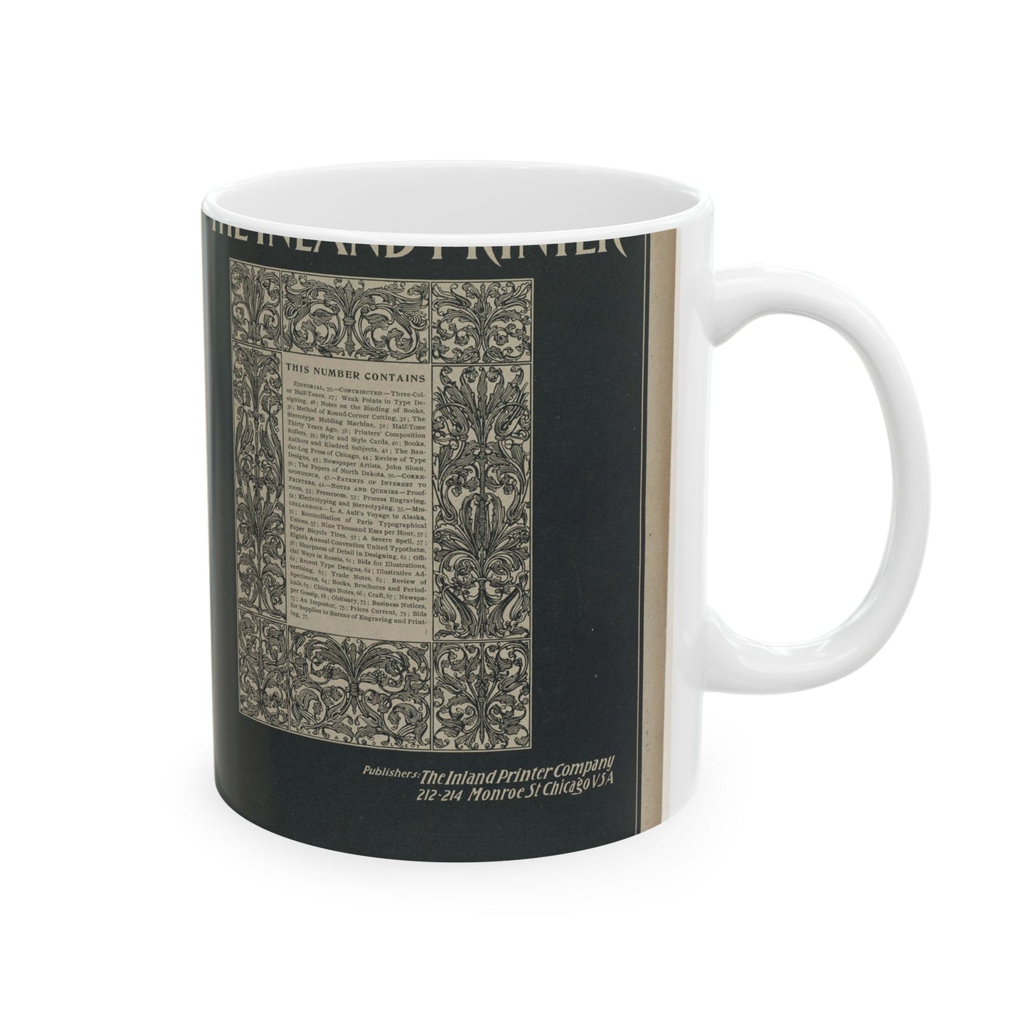 The inland printer, October 1894 Beautiful Novelty Ceramic Coffee Mug 11oz