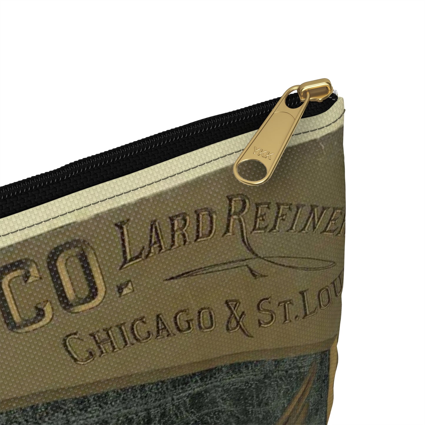 Fairbank's cherubs--Presented with the compliments of N.K. Fairbank & Co., lard refiners, Chicago & St. Louis Large Organizer Pouch with Black Zipper