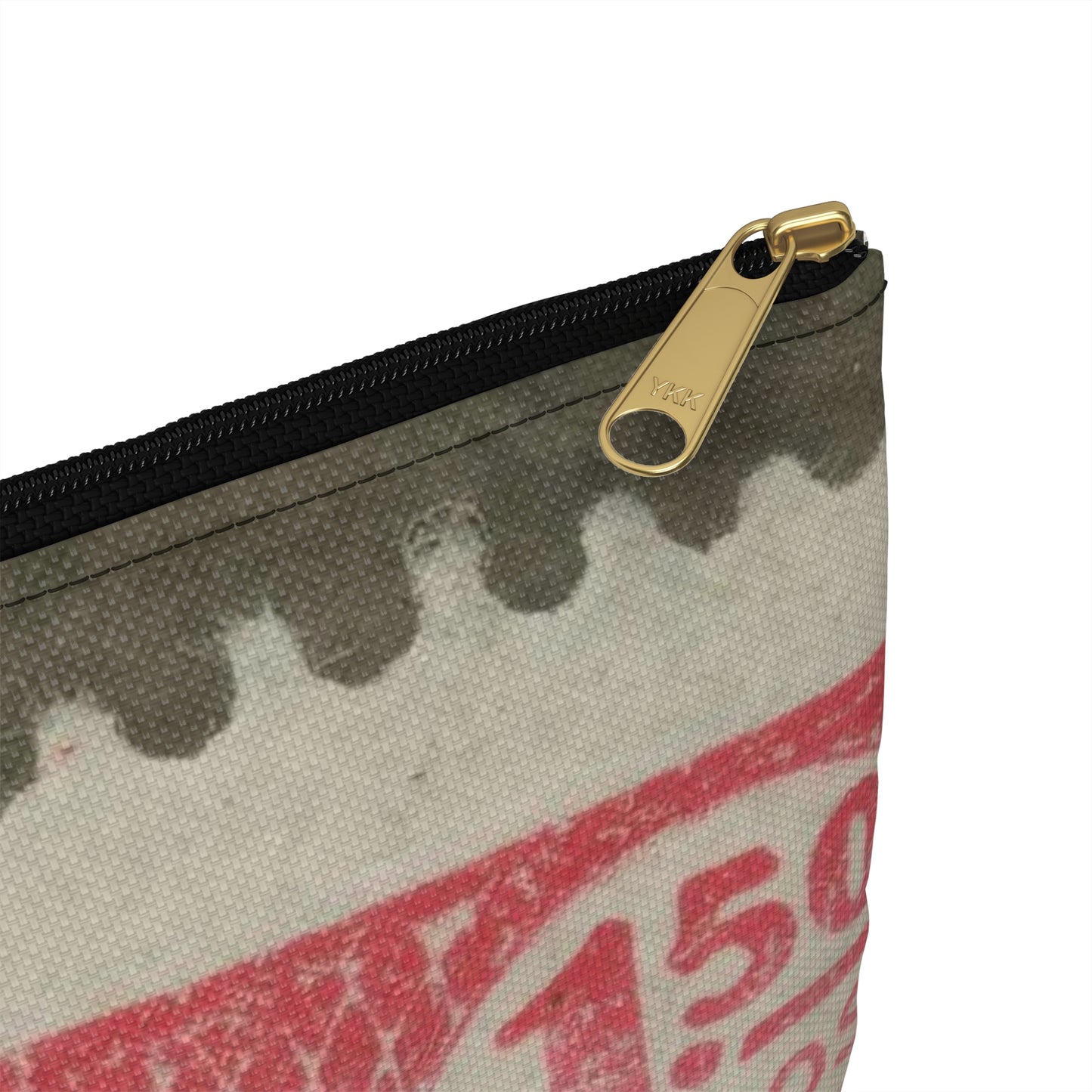 Frimärke ur Gösta Bodmans filatelistiska motivsamling, påbörjad 1950.Frimärke från Paraguay, 1935. Motiv av karta över Paraguay, Grand Chaco. Large Organizer Pouch with Black Zipper