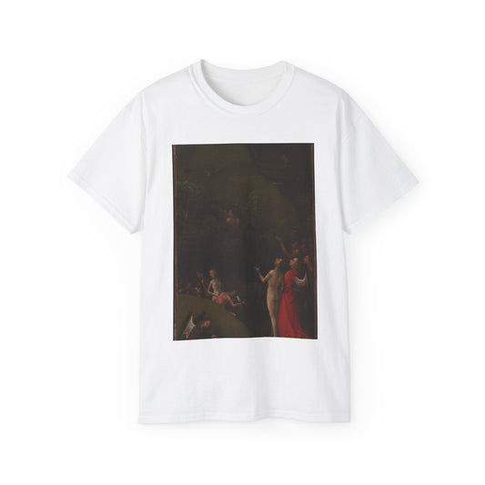 Visions of the Hereafter - Terrestrial Paradise White T-Shirt Gildan 2000 Cotton Unisex