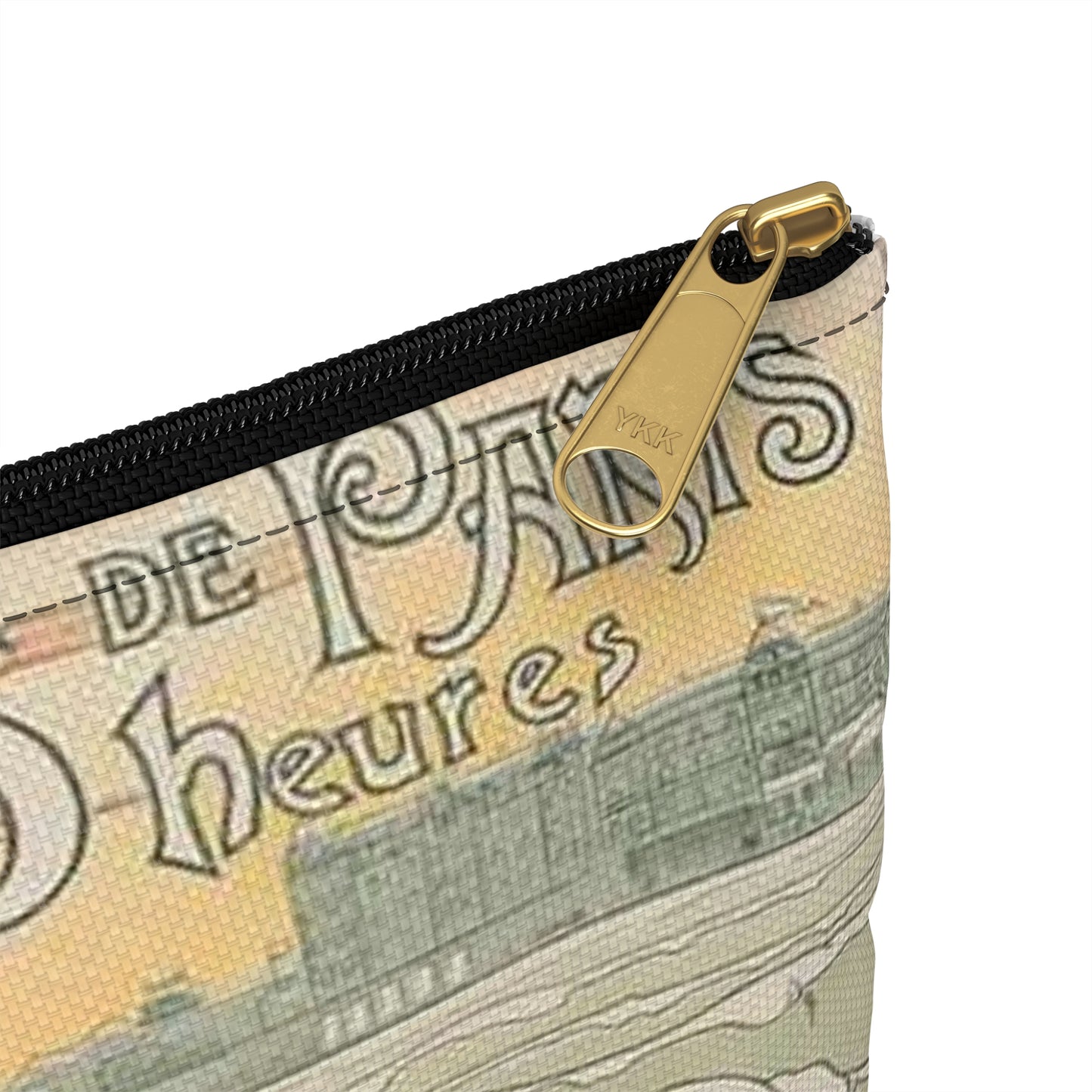 Affiche belge pour le "Casino de Cabourg". Large Organizer Pouch with Black Zipper