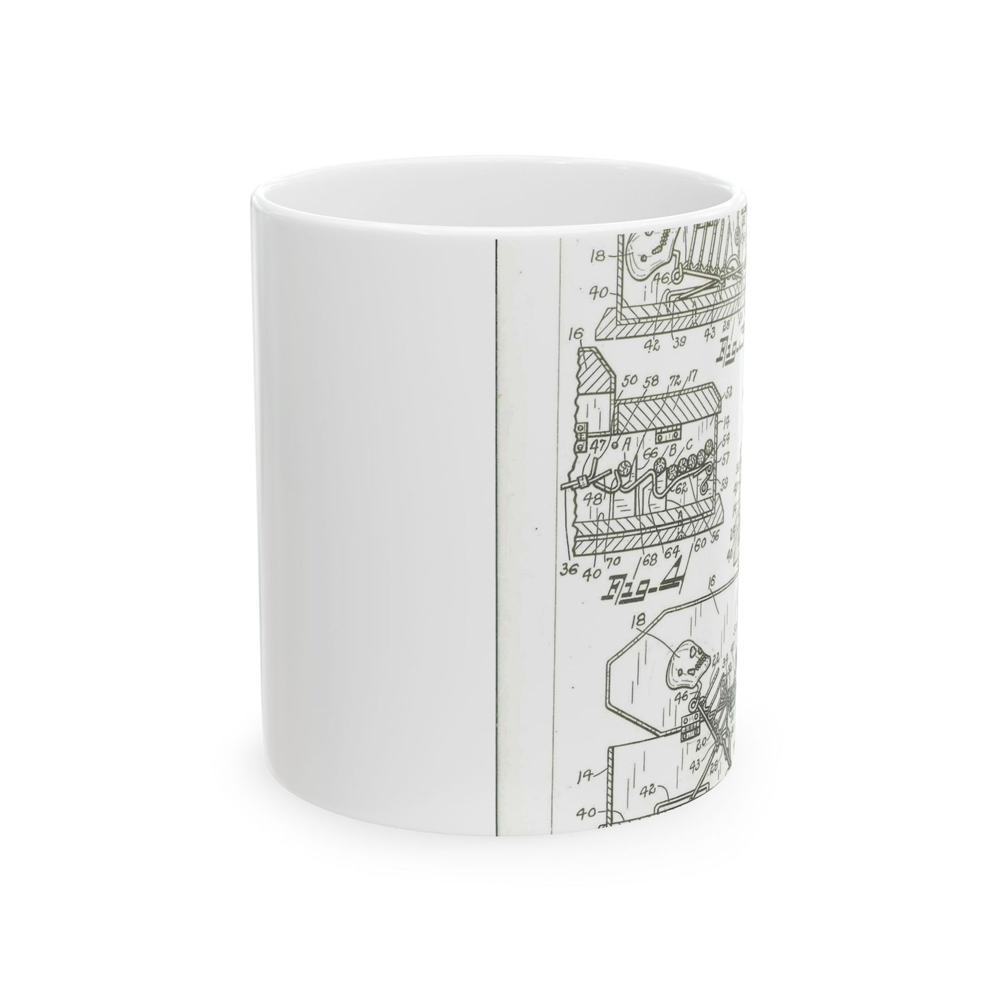 Patent Case File No. 2,159,356, Cigarette Dispenser, Inventor Archie F. Lambert - DPLA - 9ae9975f88d997662d58fae87558b27d (page 14) Beautiful Novelty Ceramic Coffee Mug 11oz