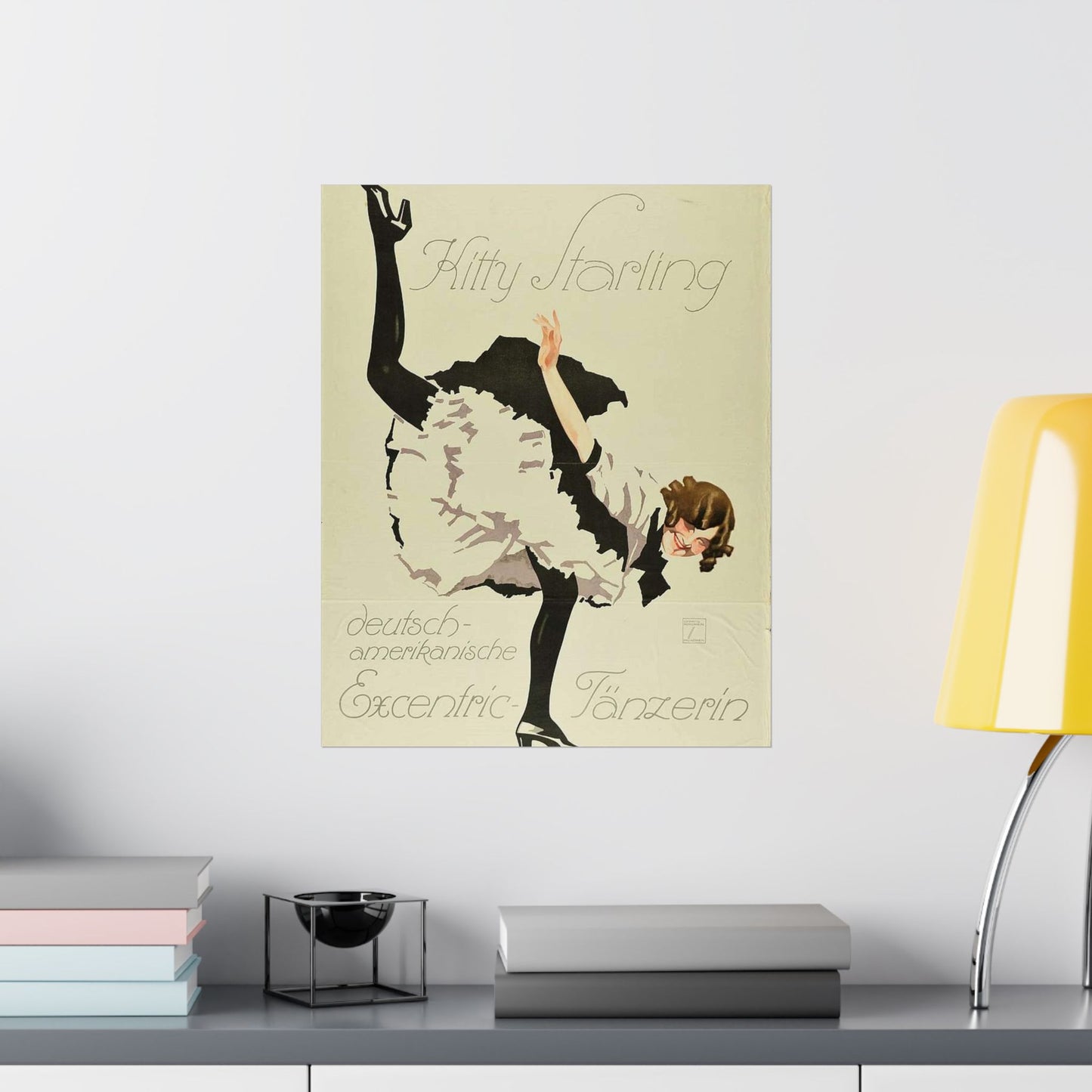 Kitty Starling - deutsch-amerikanische Excentric-Tänzerin, 1914 High Quality Matte Wall Art Poster for Home, Office, Classroom