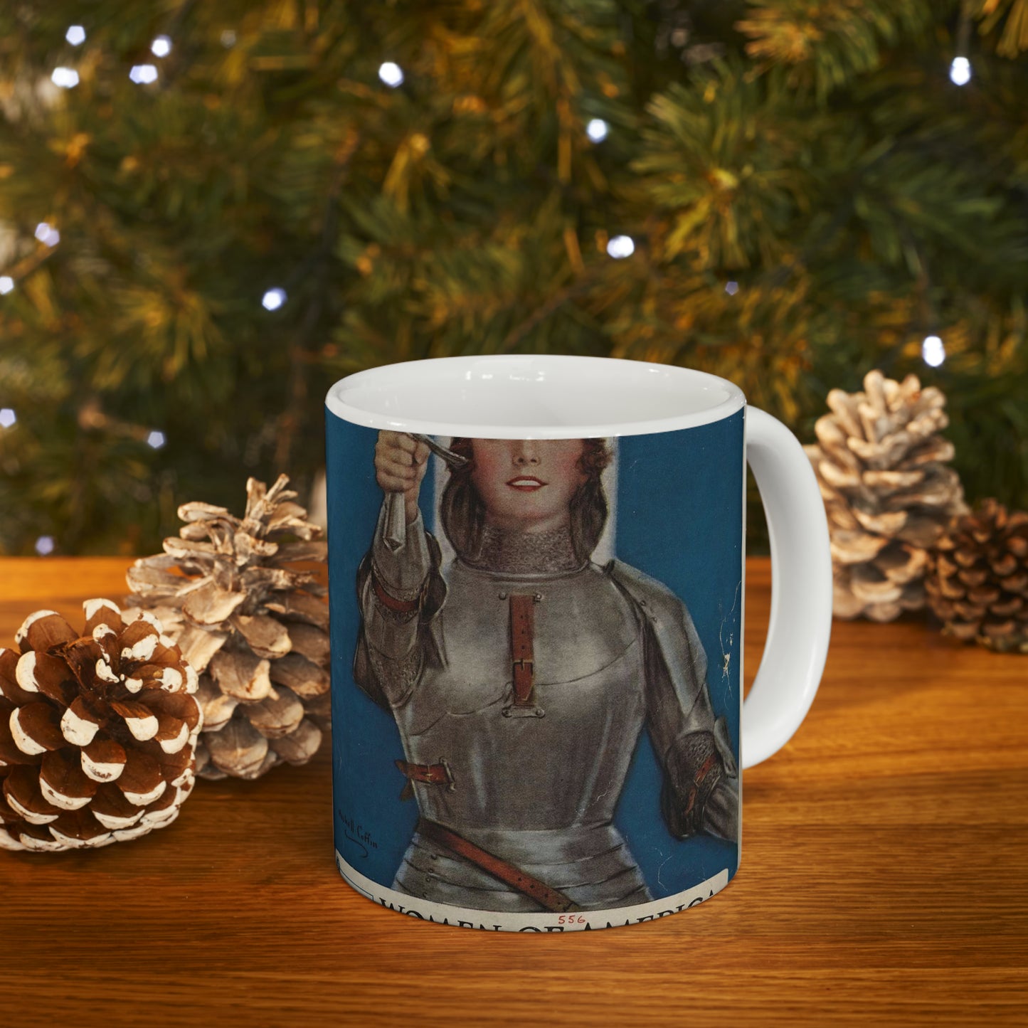 Joan of Arc Saved France Beautiful Novelty Ceramic Coffee Mug 11oz