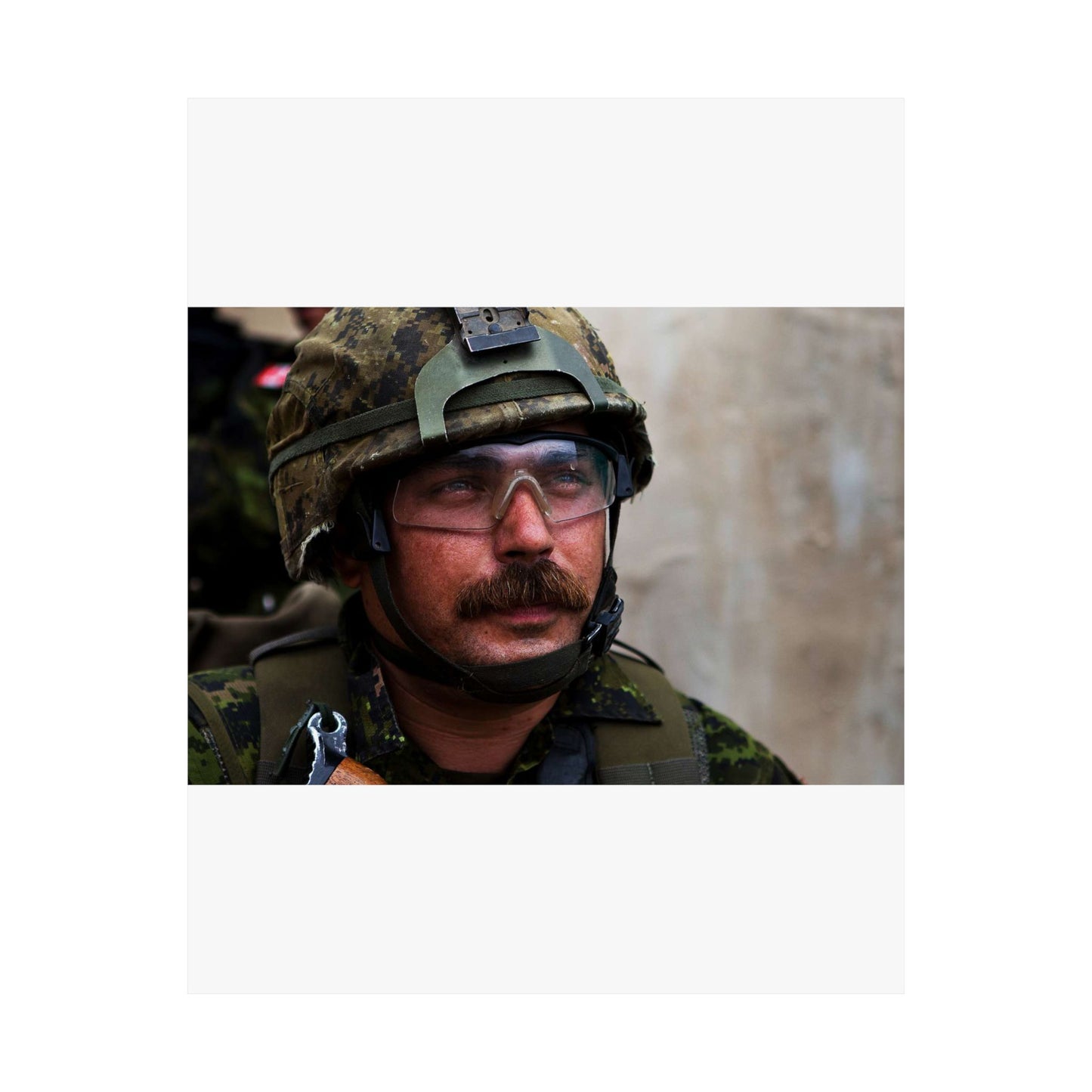 Cpl. Dean Disotell, a heavy-machine gunner with Company High Quality Matte Wall Art Poster for Home, Office, Classroom