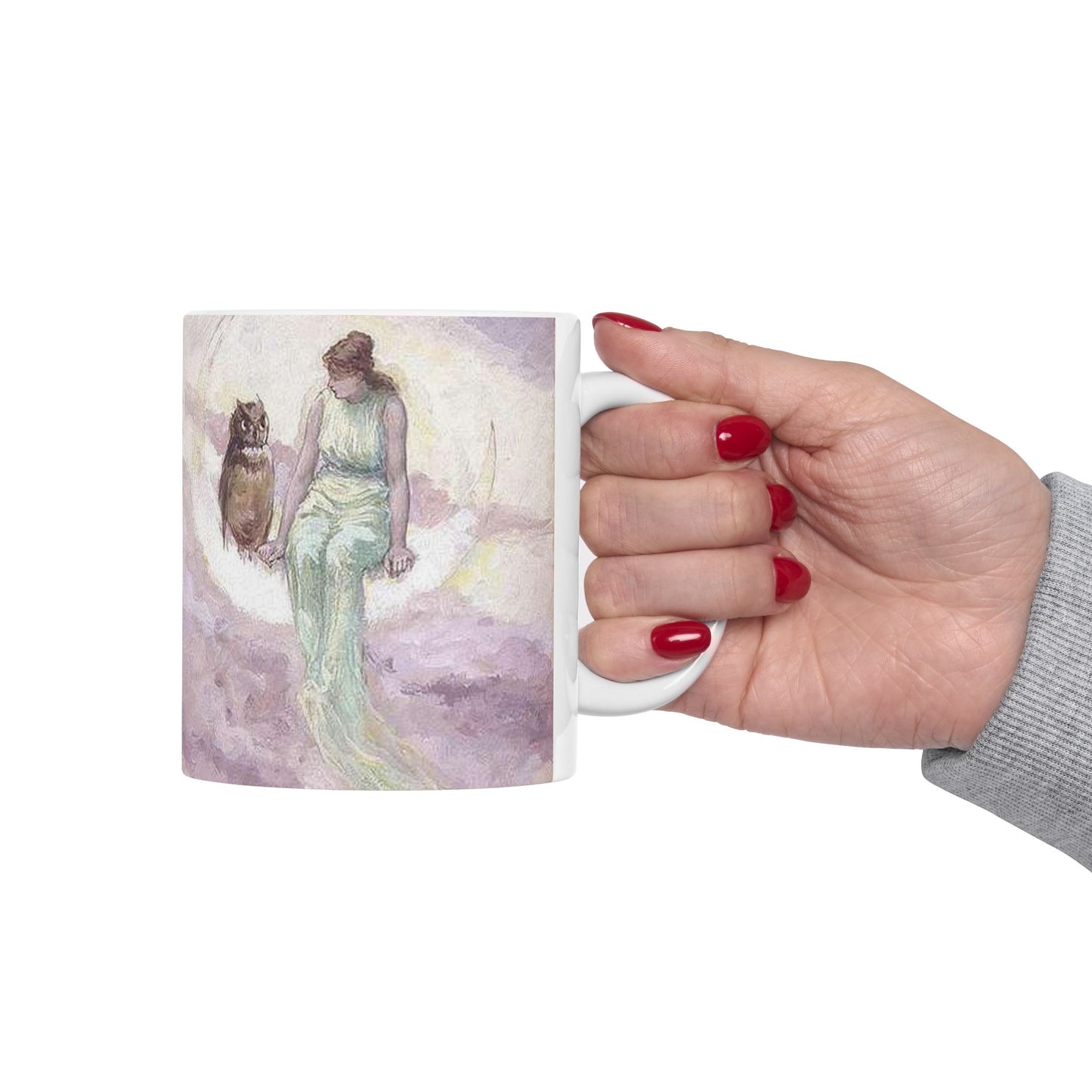 Church, Frederick Stuart - The Witch's Daughter - 1881 Beautiful Novelty Ceramic Coffee Mug 11oz