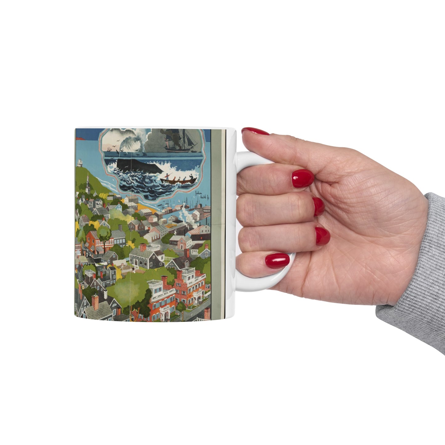 Vintage Travel Posters, 1920s-1930s Beautiful Novelty Ceramic Coffee Mug 11oz