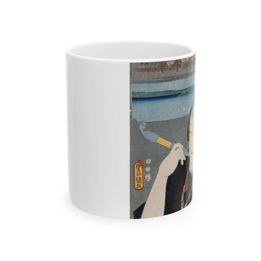 Kōshirō Matsumoto VI as Sōroku by Toyokuni III and Hiroshige Beautiful Novelty Ceramic Coffee Mug 11oz