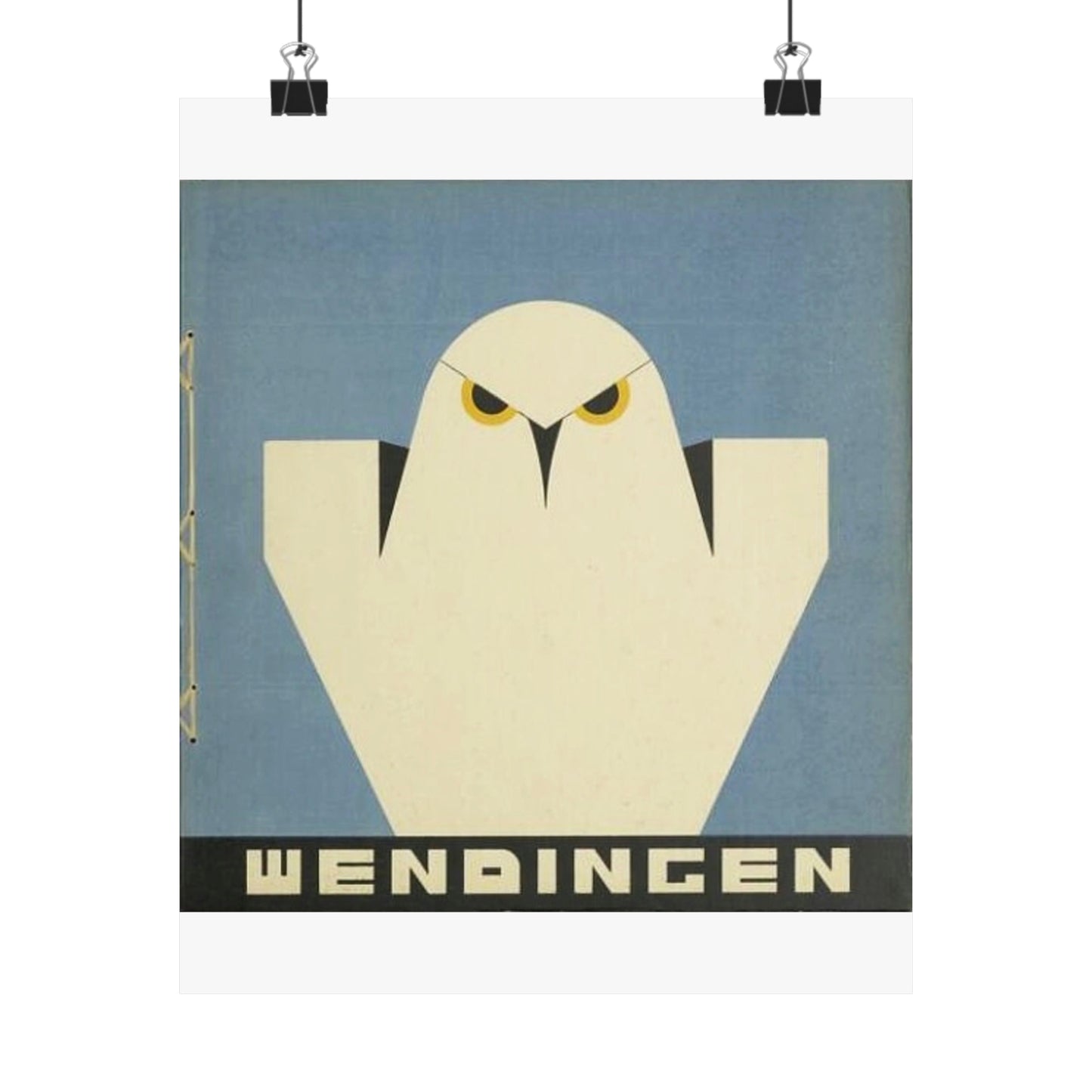 Wendingen Series 12 No. 01 - Art Deco public domain image High Quality Matte Wall Art Poster for Home, Office, Classroom