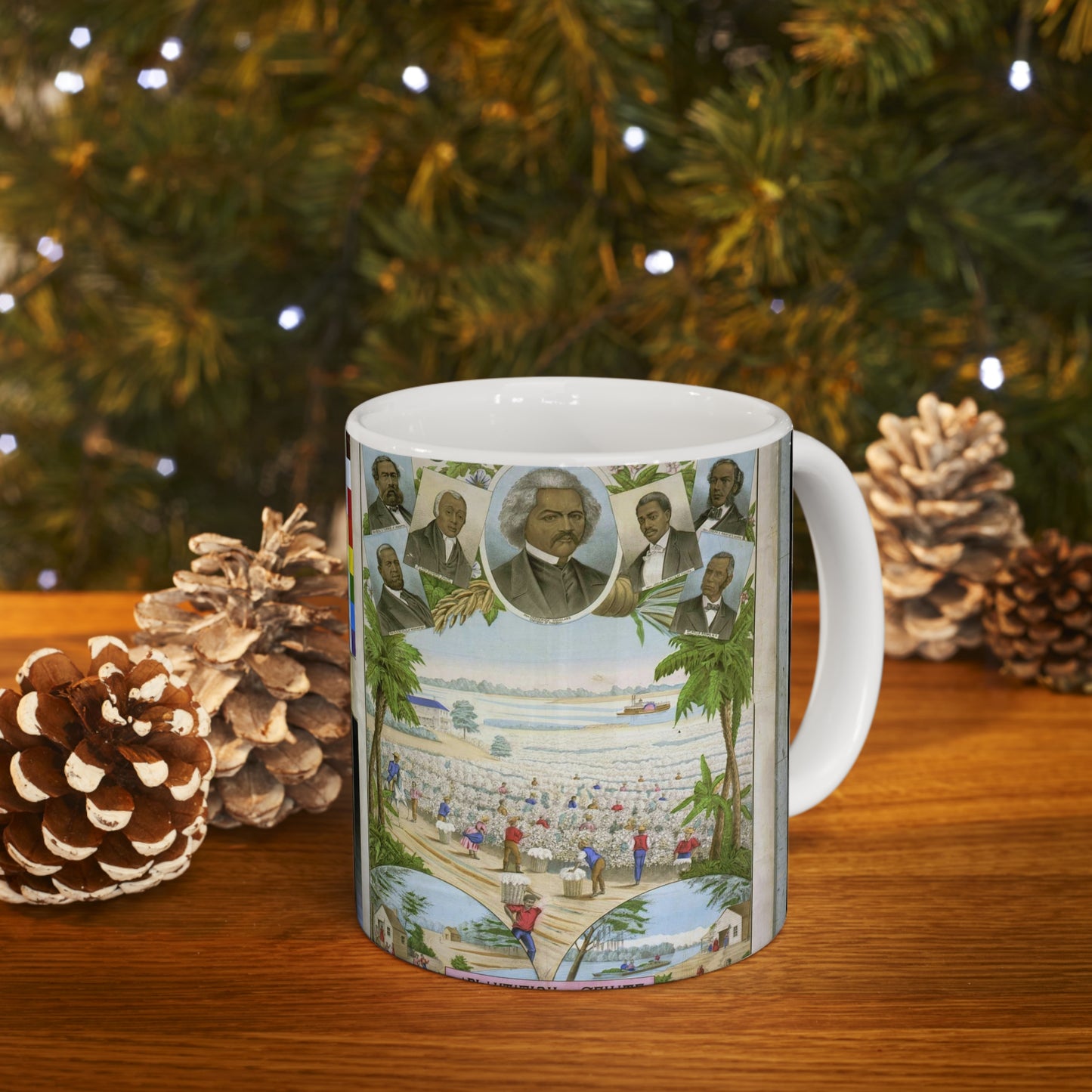 From the plantation to the Senate Beautiful Novelty Ceramic Coffee Mug 11oz