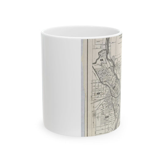 Map of the city of Rochester : from Cornells' Maps : to accompany Boyd's Rochester and six county directory / Beautiful Novelty Ceramic Coffee Mug 11oz