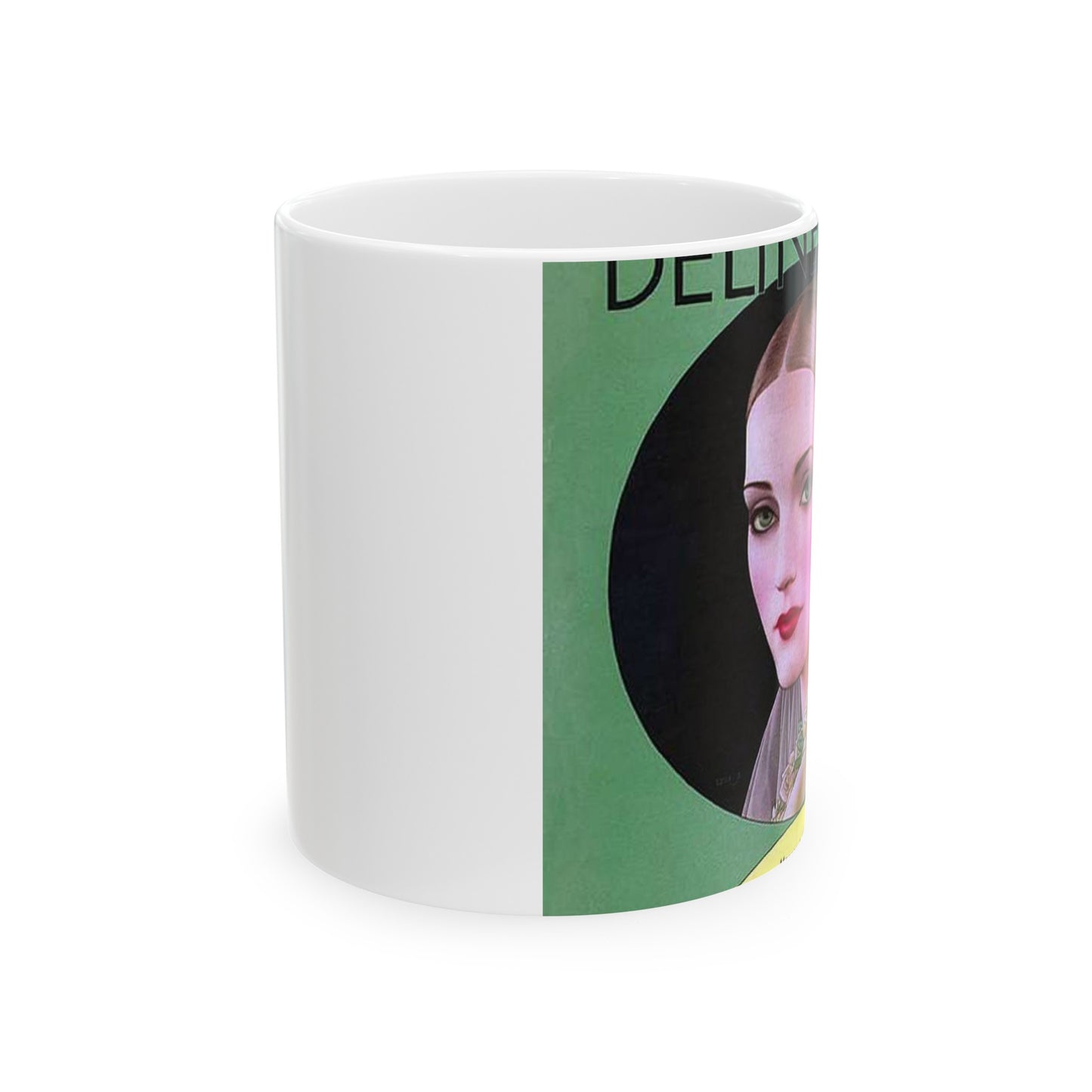 Delineator 1931-06 - Art Deco public domain image Beautiful Novelty Ceramic Coffee Mug 11oz