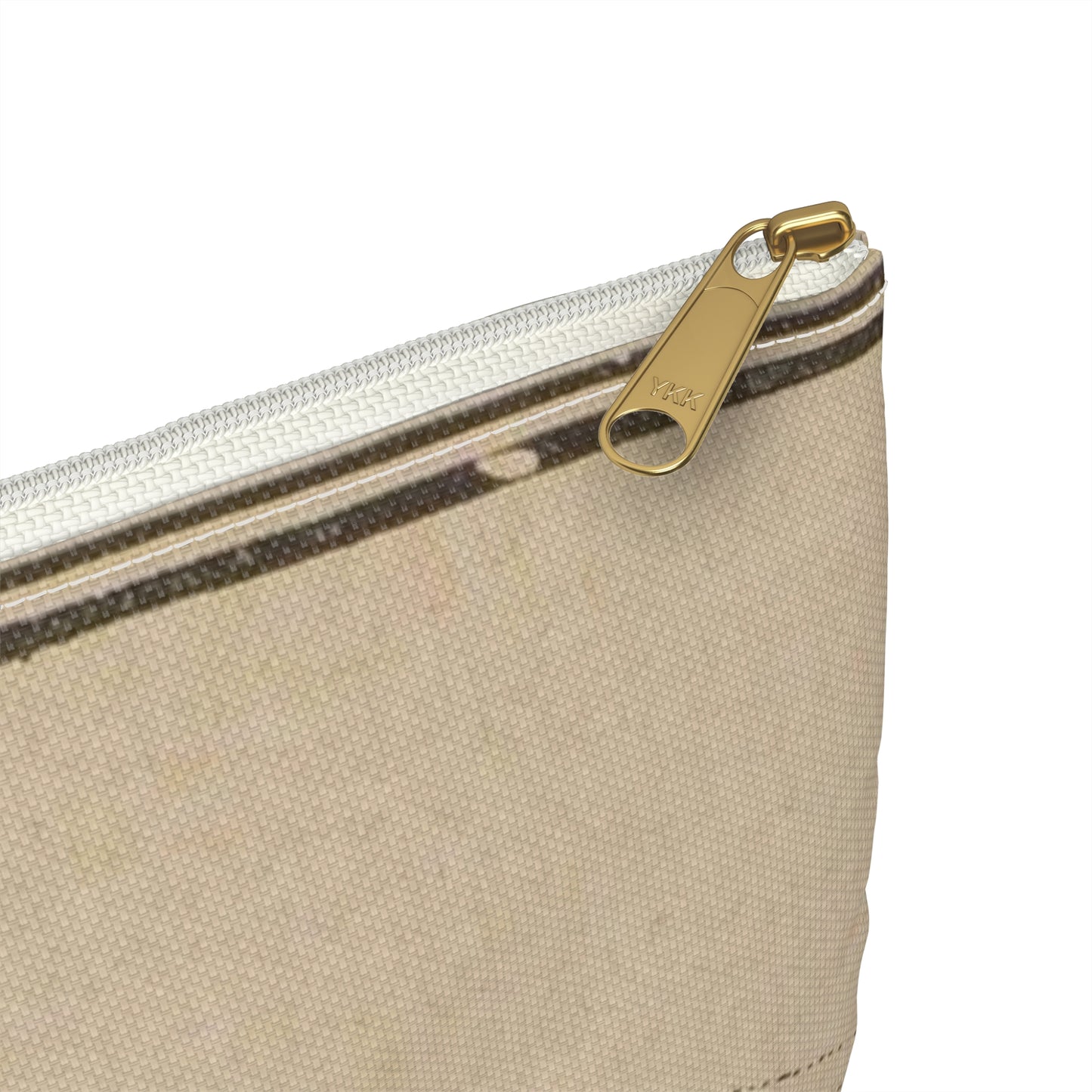 Lilien Daniel - Art nouveau public domain image Large Organizer Pouch with Black Zipper