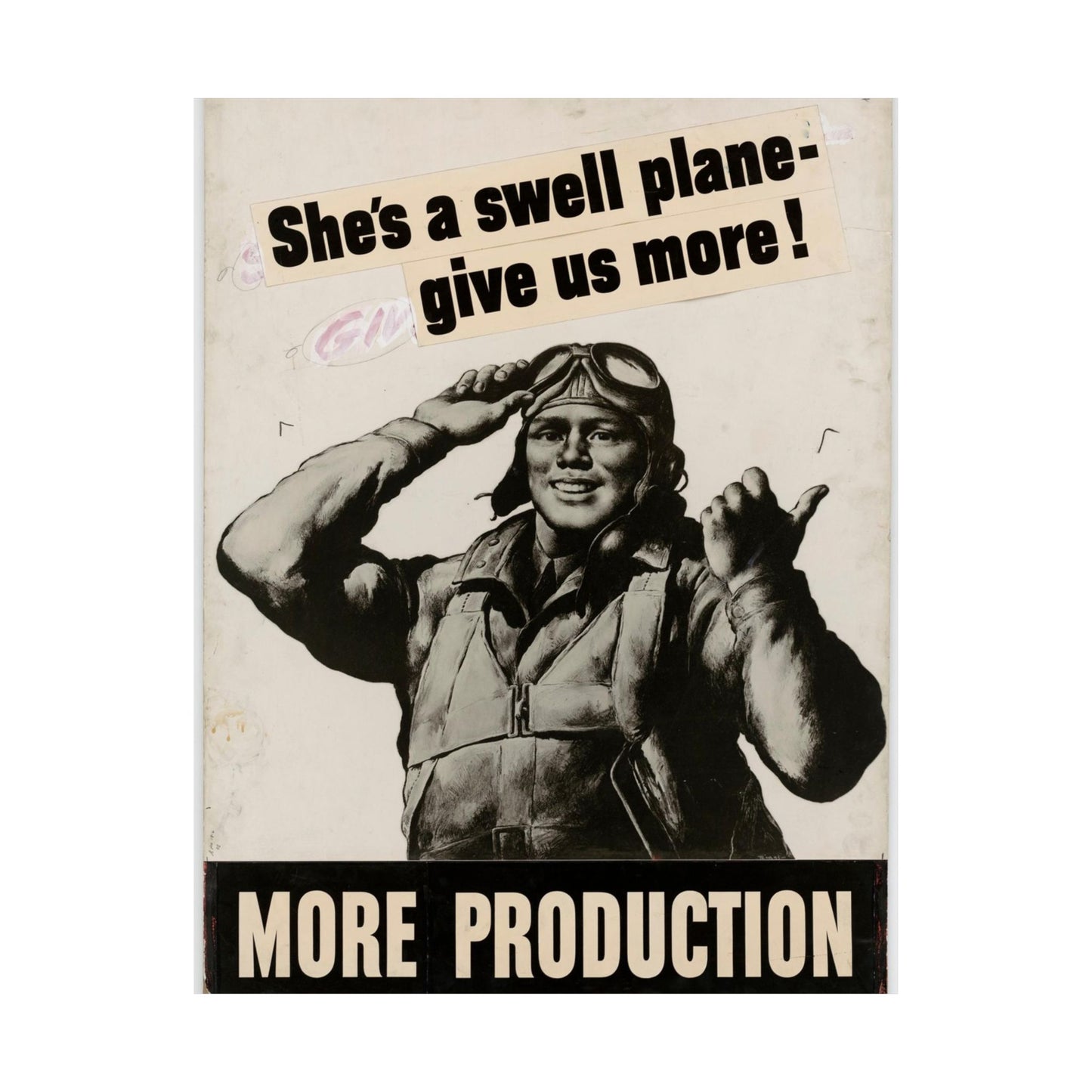 She's a swell plane - give us more!  MORE PRODUCTION [Riggs] High Quality Matte Wall Art Poster for Home, Office, Classroom