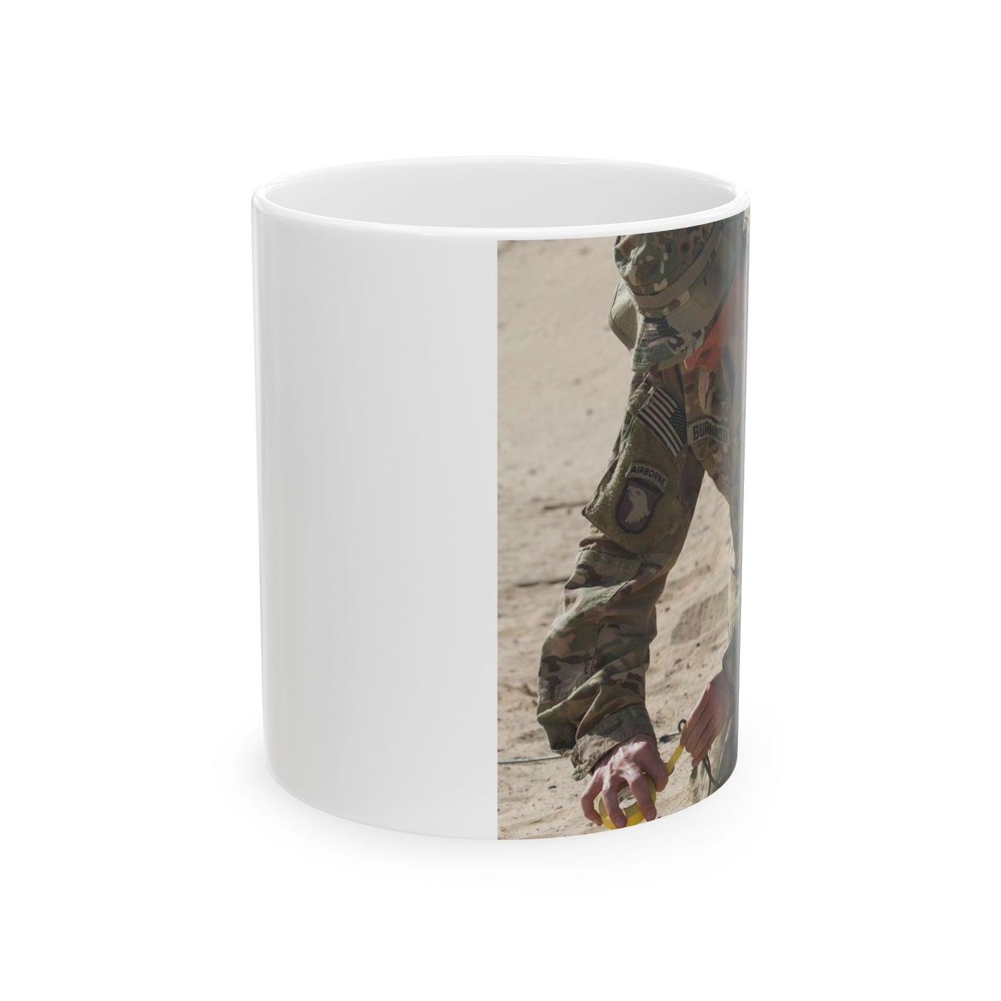 Sergeant Dustin Burkhalter, an explosive ordnance disposal Beautiful Novelty Ceramic Coffee Mug 11oz