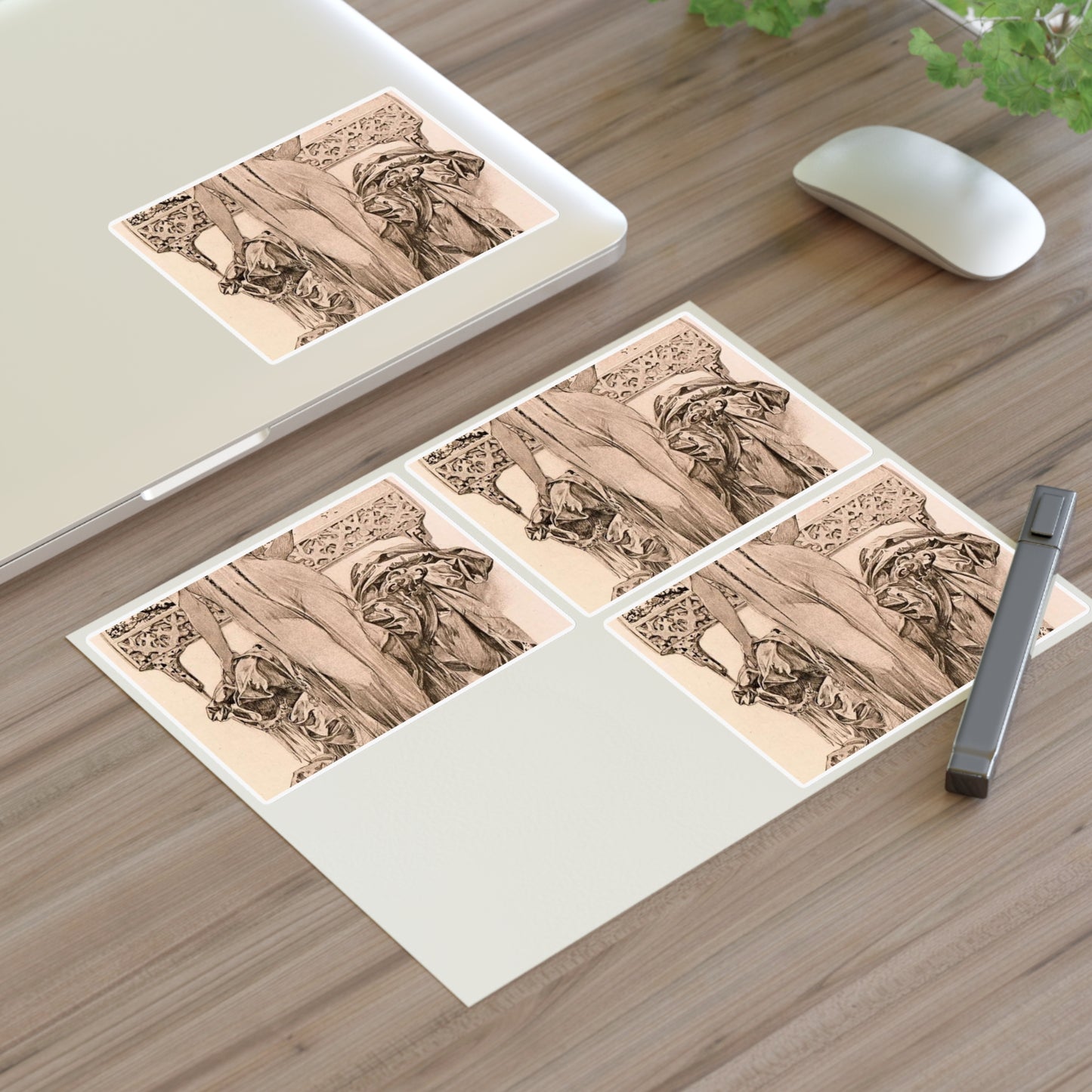 07 mucha documentsdecoratifs 1901 Laminated UV Protective Vinyl Stickers