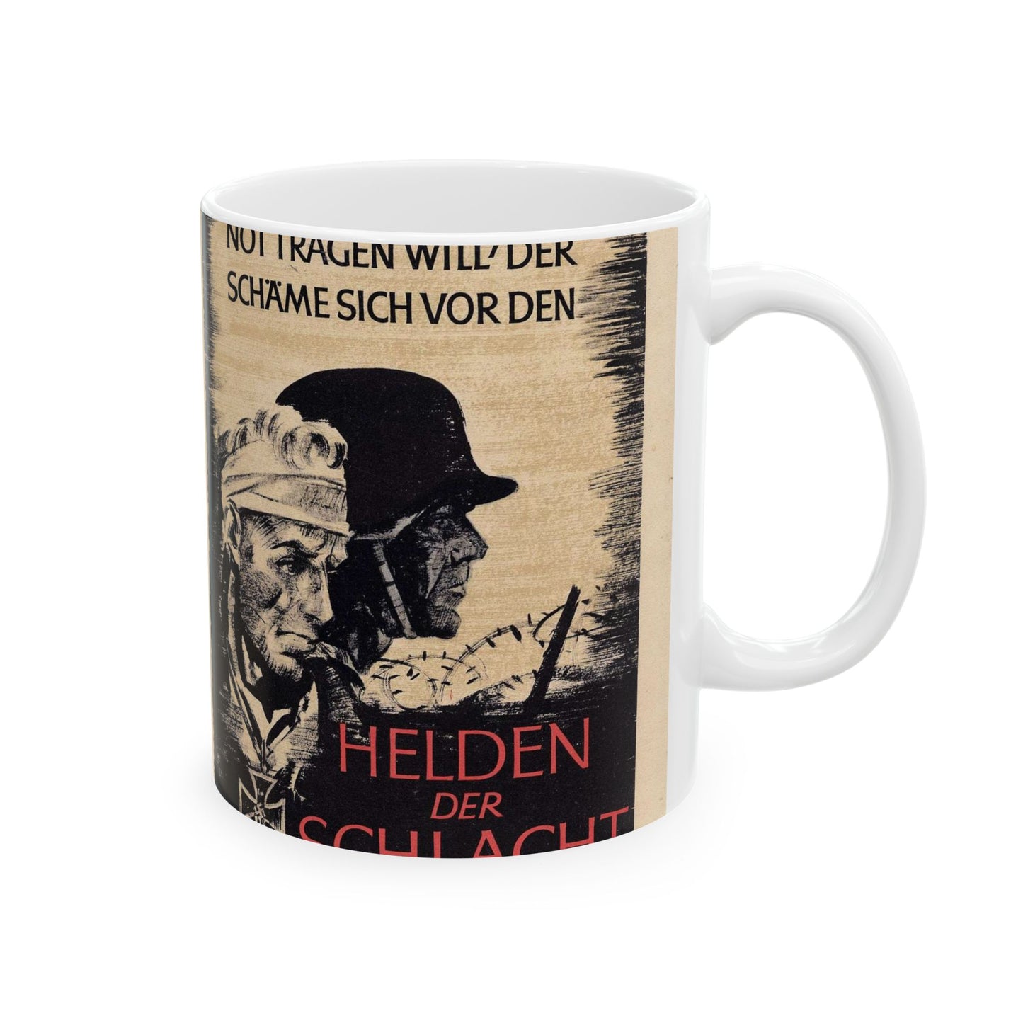 Wochenspruch der NSDAP 16 August 1942 Beautiful Novelty Ceramic Coffee Mug 11oz