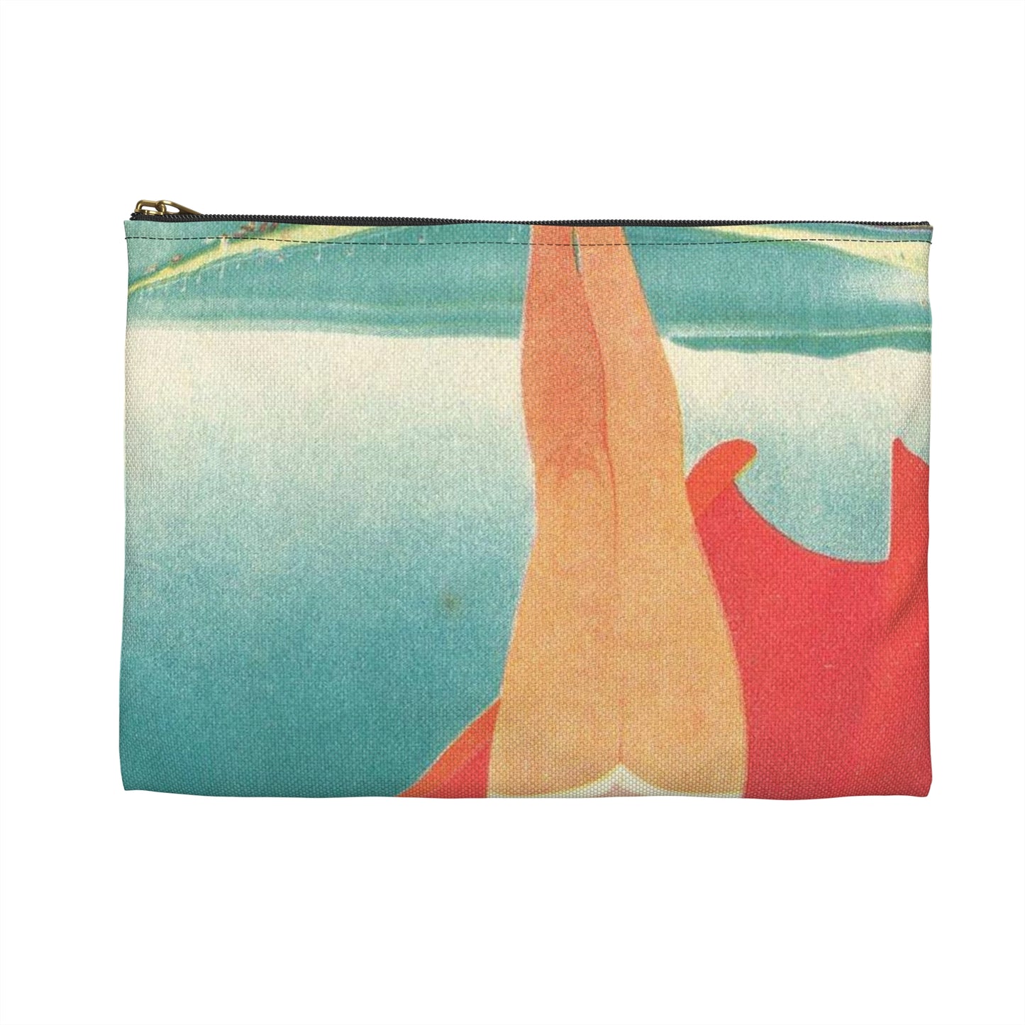 Jupp Wiertz - Zoppot, das Weltbad an der Ostsee Large Organizer Pouch with Black Zipper