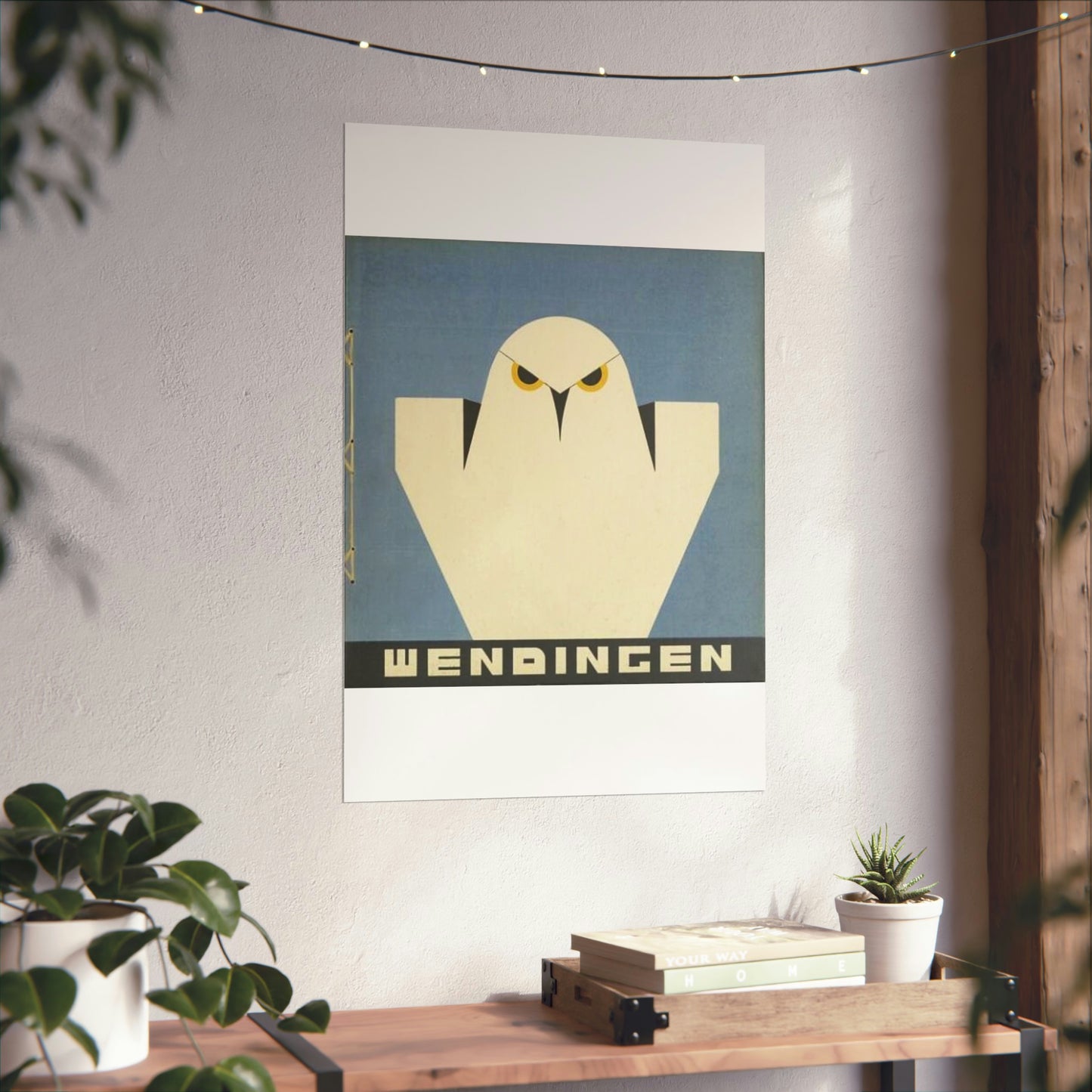 Wendingen Series 12 No. 01 - Art Deco public domain image High Quality Matte Wall Art Poster for Home, Office, Classroom