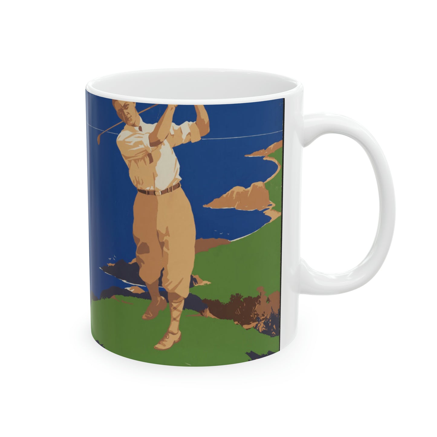 Vancouver Island. Vintage Travel Posters, 1920s-1930s Beautiful Novelty Ceramic Coffee Mug 11oz