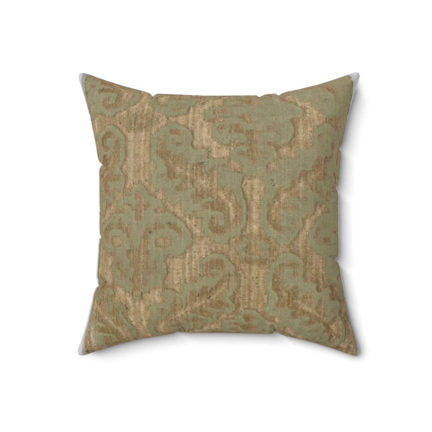 Piece, 15th century - Public domain dedication museum photo Decorative Accent Square Pillow