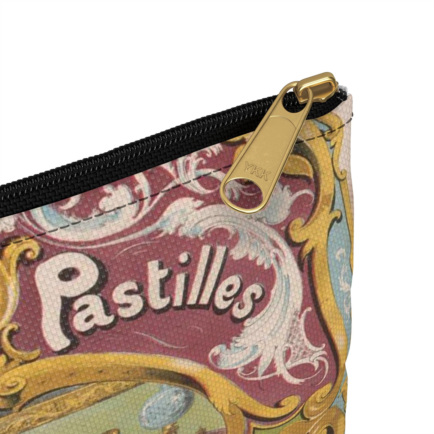 Kemp's vegetable pastilles for expelling worms from the system / lith. of Snyder, Black & Sturn 92 William St. New York. Large Organizer Pouch with Black Zipper