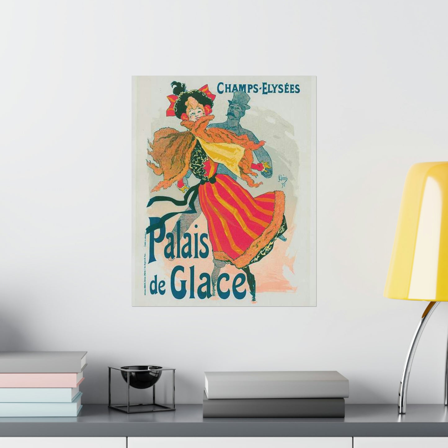 Nouvelle affiche pour le "Palais de Glace". High Quality Matte Wall Art Poster for Home, Office, Classroom