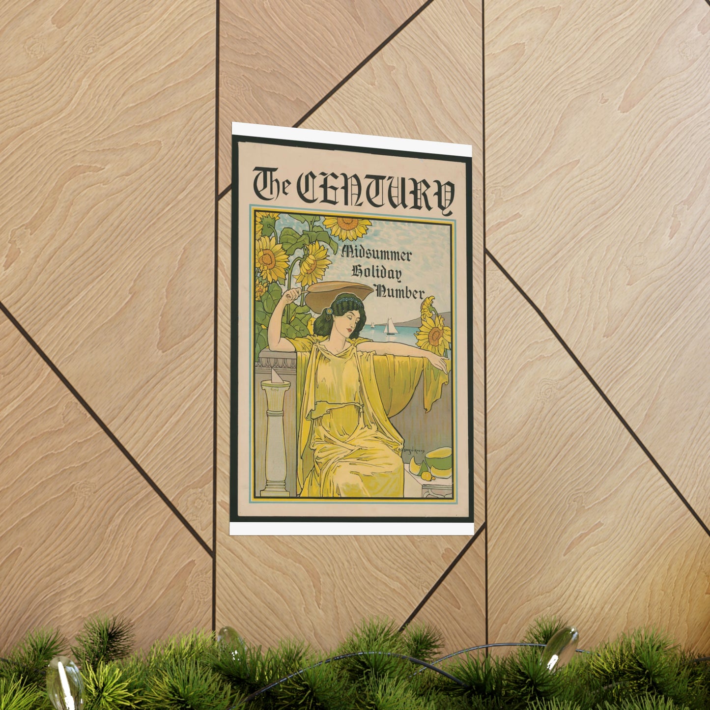 Louis Rhead - The Century, midsummer holiday number High Quality Matte Wall Art Poster for Home, Office, Classroom