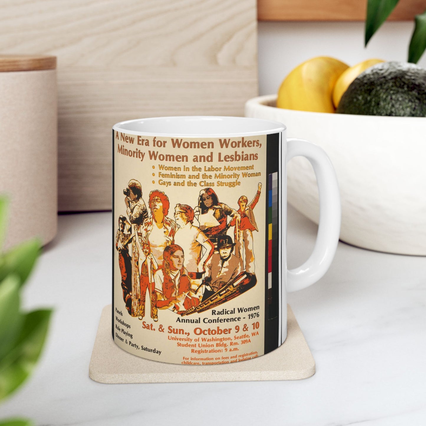 A new era for women workers, minority women and lesbians Beautiful Novelty Ceramic Coffee Mug 11oz