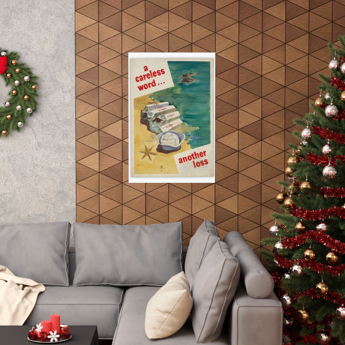 A Careless Word... Another Loss High Quality Matte Wall Art Poster for Home, Office, Classroom