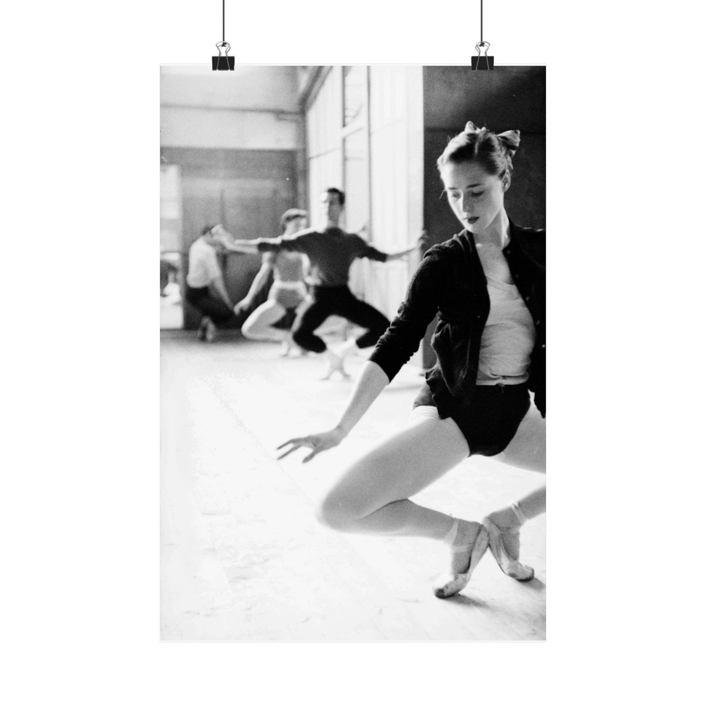 [New York City Ballet, Rehearsal] High Quality Matte Wall Art Poster for Home, Office, Classroom