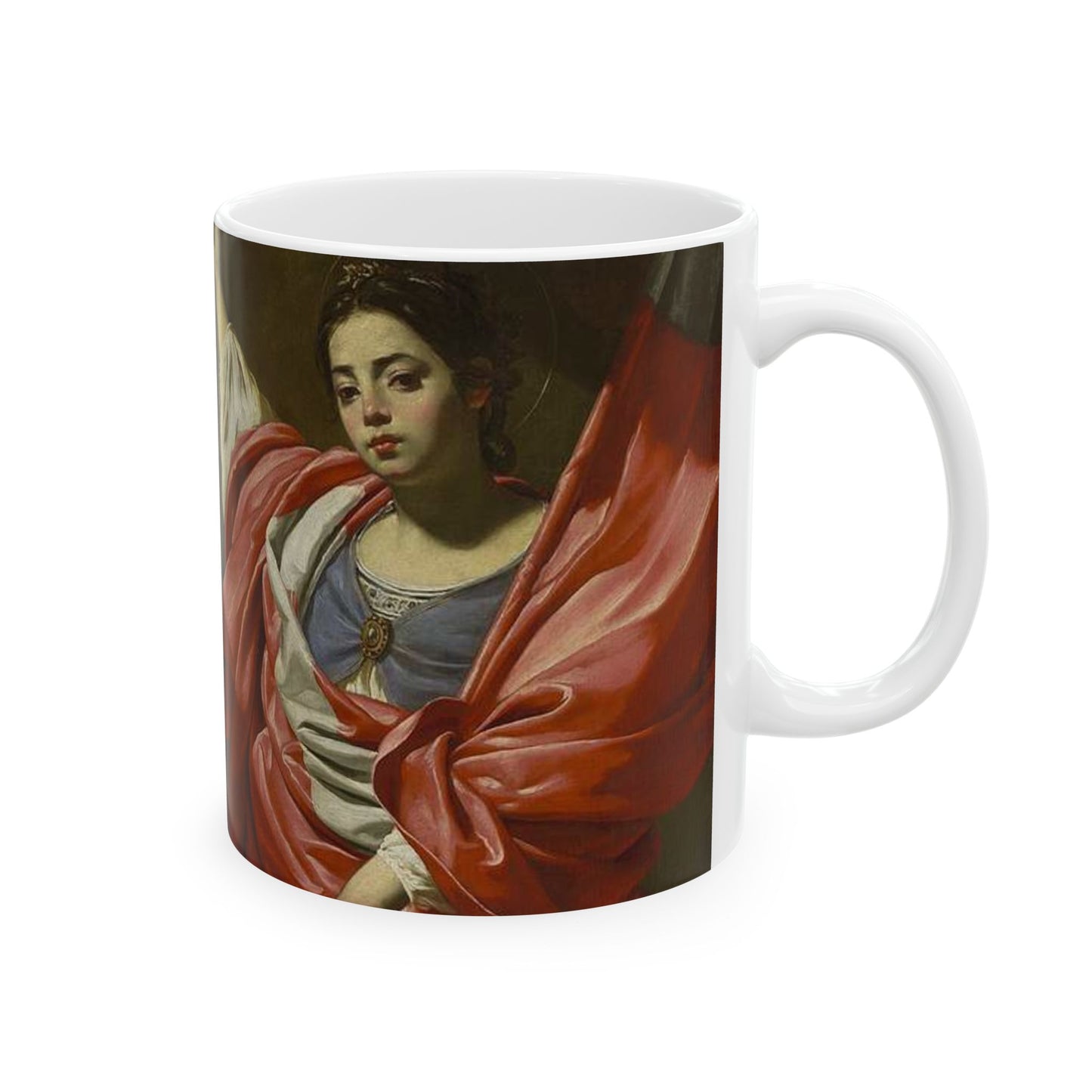 Vouet - School of - St. Ursula, c. 1620, 1961.285 Beautiful Novelty Ceramic Coffee Mug 11oz