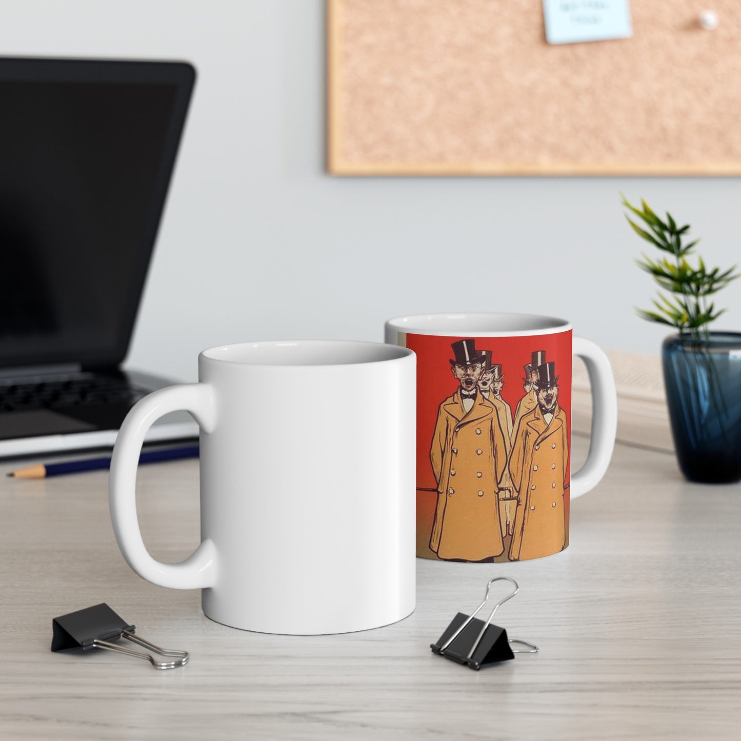 Affiche pour la "Chicorée Bonne Cafetière". Beautiful Novelty Ceramic Coffee Mug 11oz