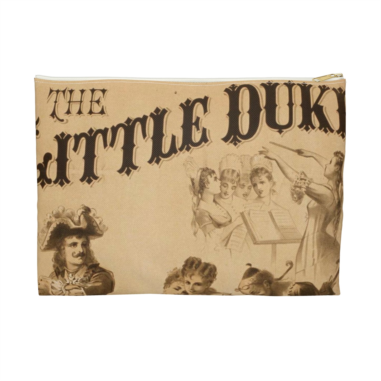 The little duke, American vaudeville and popular entertainment 1870 1920 Large Organizer Pouch with Black Zipper