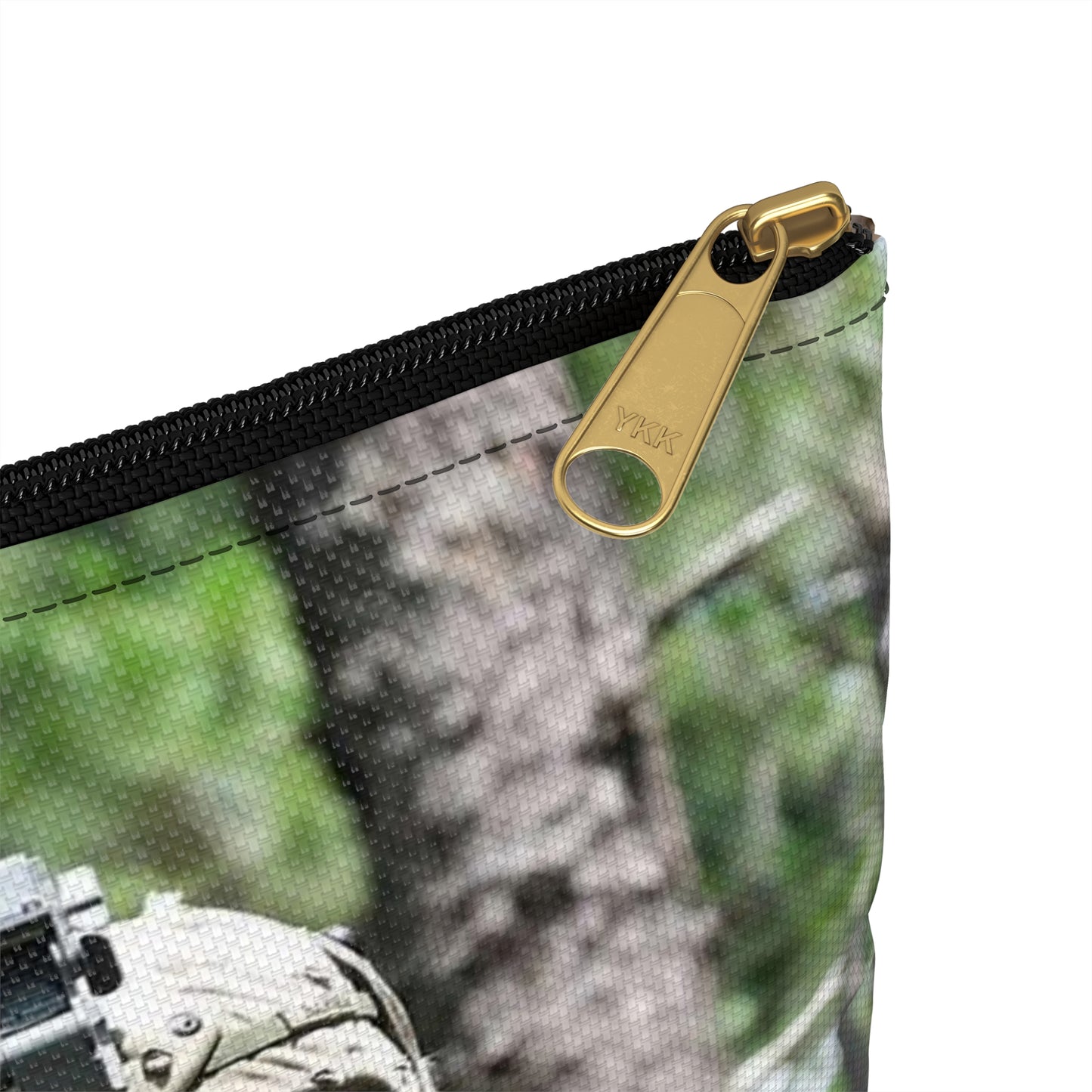 1st Lt. Jamieson Barnes an officer with Headquarters, Large Organizer Pouch with Black Zipper