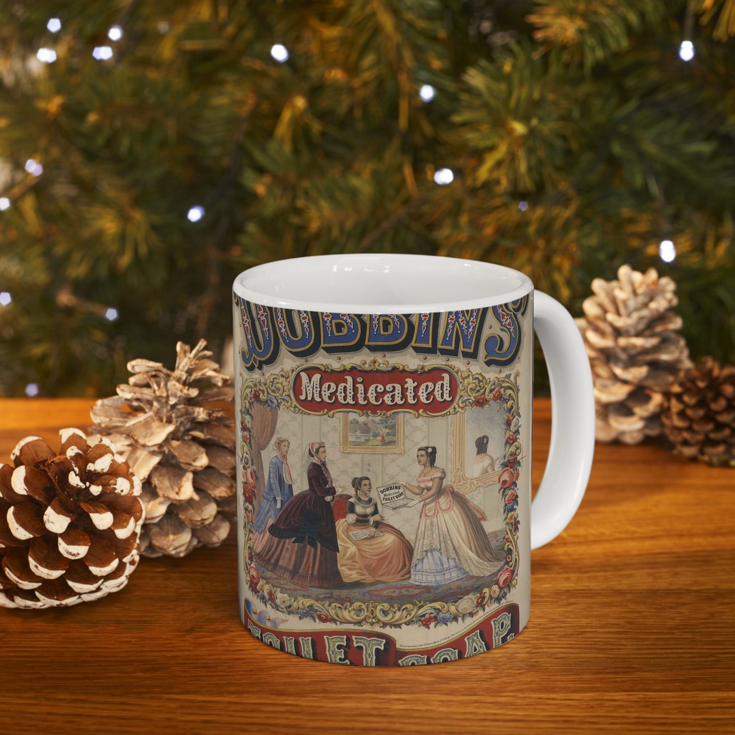 Dobbins' medicated toilet soap / LW ; J. Haehnlen, Philadelphia. Beautiful Novelty Ceramic Coffee Mug 11oz