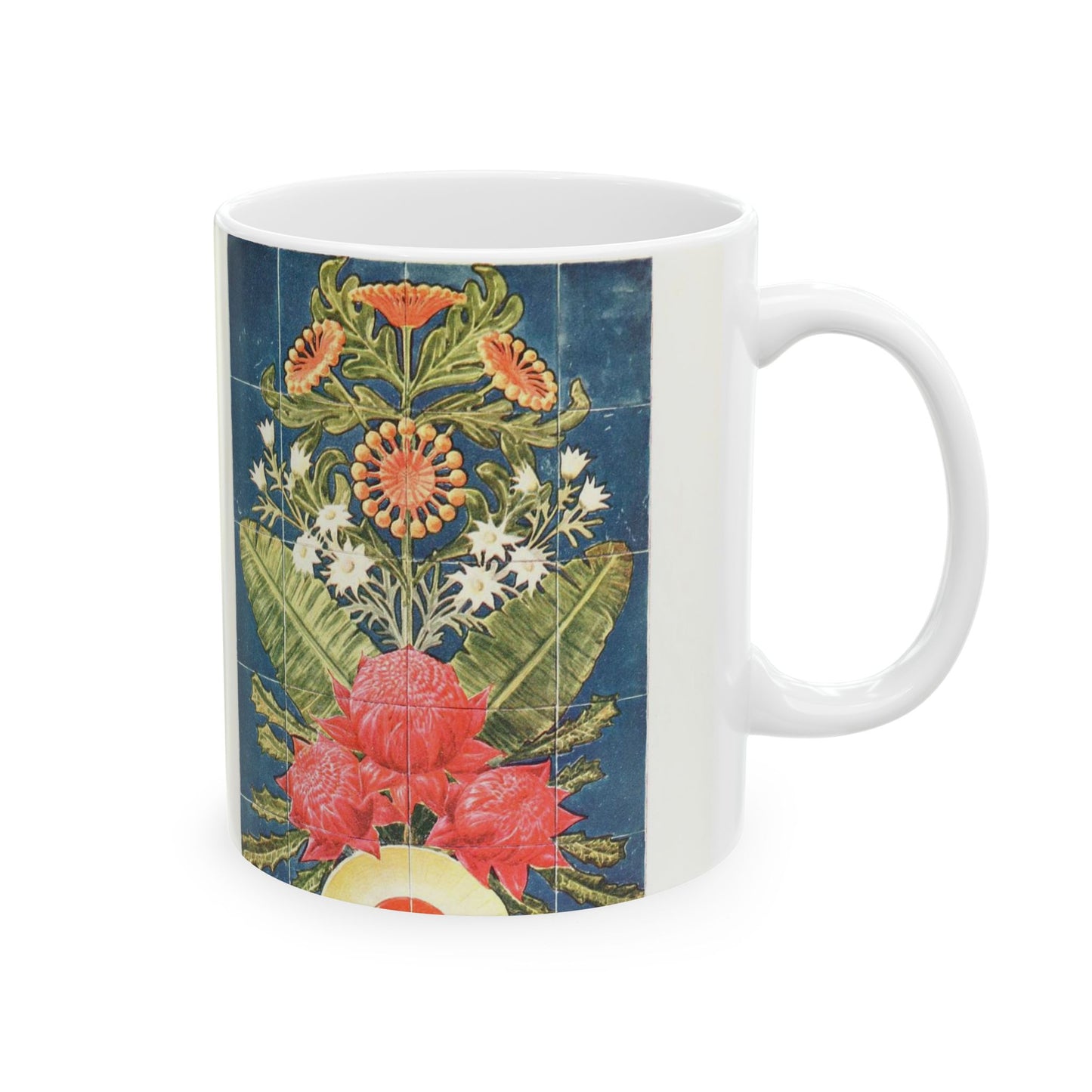 The Australian flora in applied art BHL7371611 Beautiful Novelty Ceramic Coffee Mug 11oz