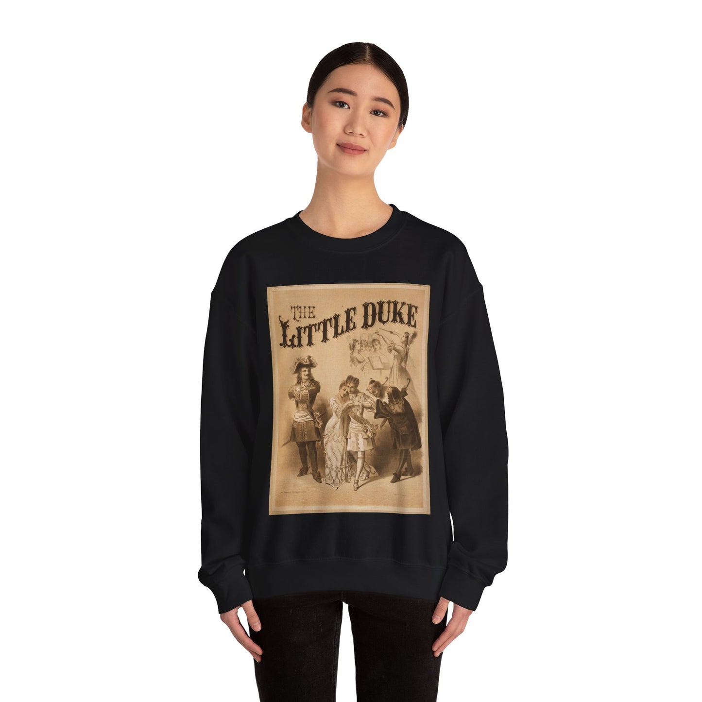 The little duke, American vaudeville and popular entertainment 1870 1920 Black Heavy Blend Adult Crew Neck SweatShirt