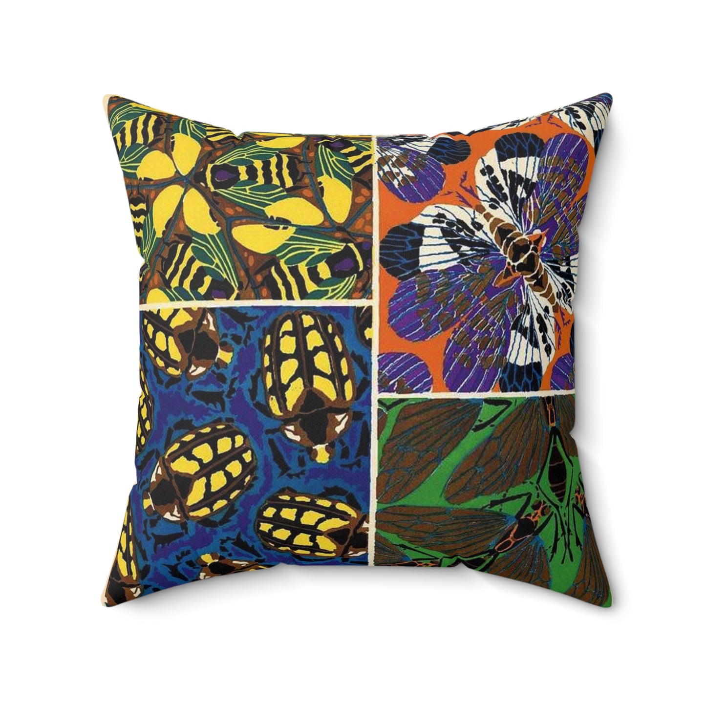 Insectes - EA Séguy - 1929 - page 21 Decorative Accent Square Pillow