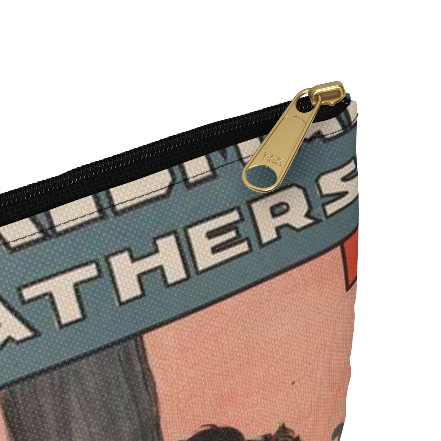 The way of the redman Blood of his fathers. Large Organizer Pouch with Black Zipper