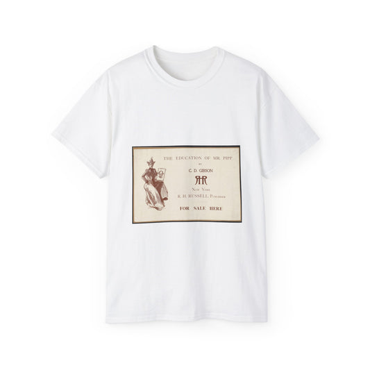 The education of Mr. Pipp by C. D. Gibson White T-Shirt Gildan 2000 Cotton Unisex