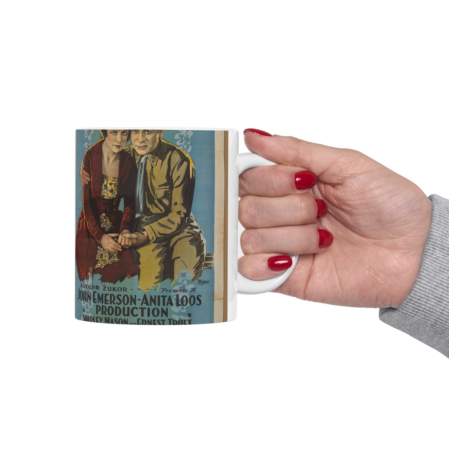 Adolph Zukor presents a John Emerson - Anita Loos production, Shirley Mason and Ernest Truex in Good-bye Bill by John Emerson and Anita Loos Beautiful Novelty Ceramic Coffee Mug 11oz