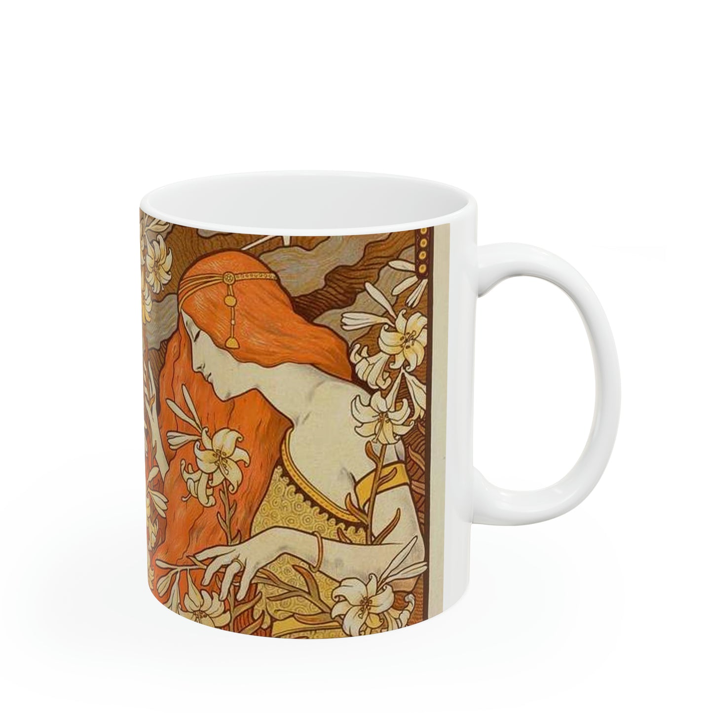 Paul Emile Berthon - Affiche pour la Revue "l'Érmitage. Beautiful Novelty Ceramic Coffee Mug 11oz